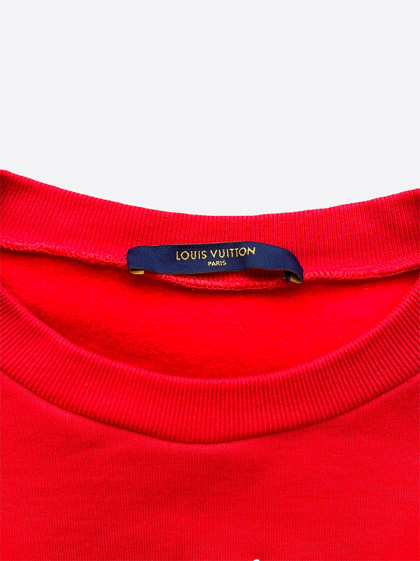 Louis Vuitton Red Vuitton Rockers Sweater