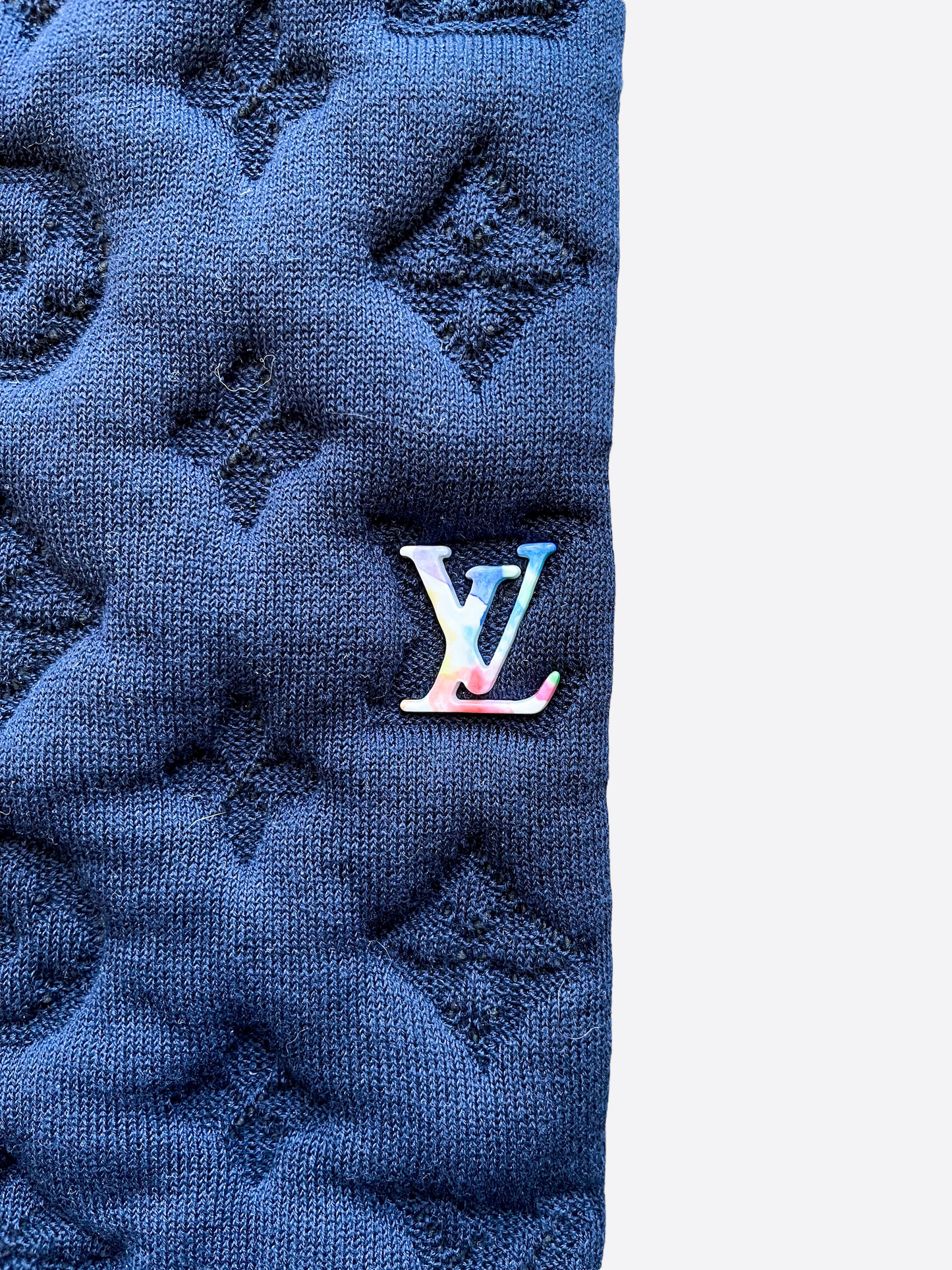 Louis Vuitton Navy Monogram Watercolor Bomber