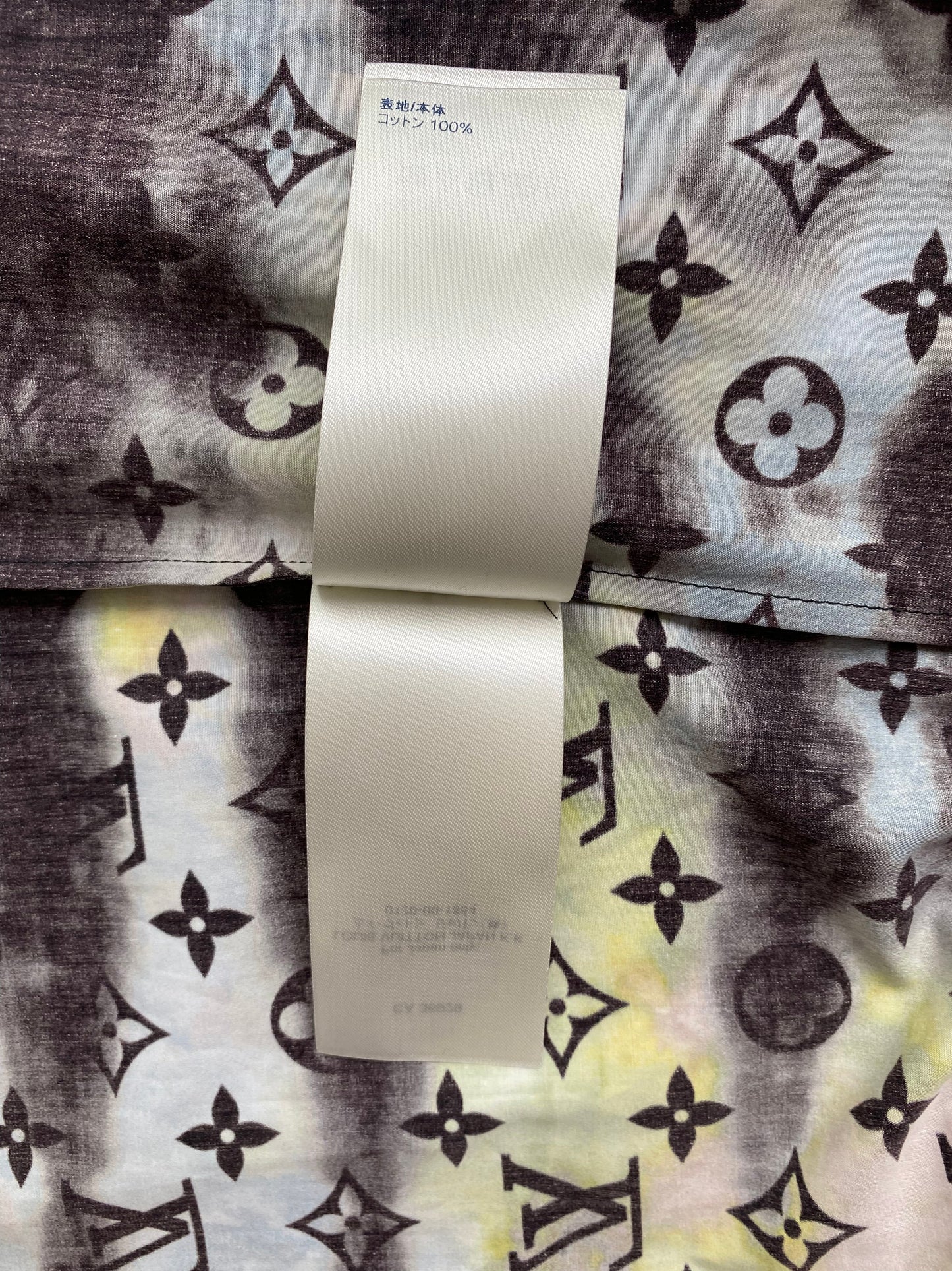 Louis Vuitton Zipped Tie-Dye Monogram Shirt