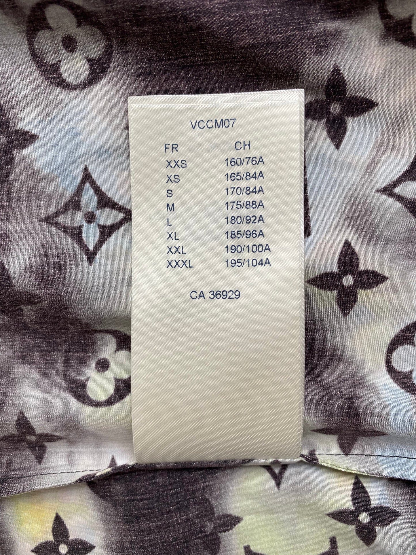 Louis Vuitton Zipped Tie-Dye Monogram Shirt