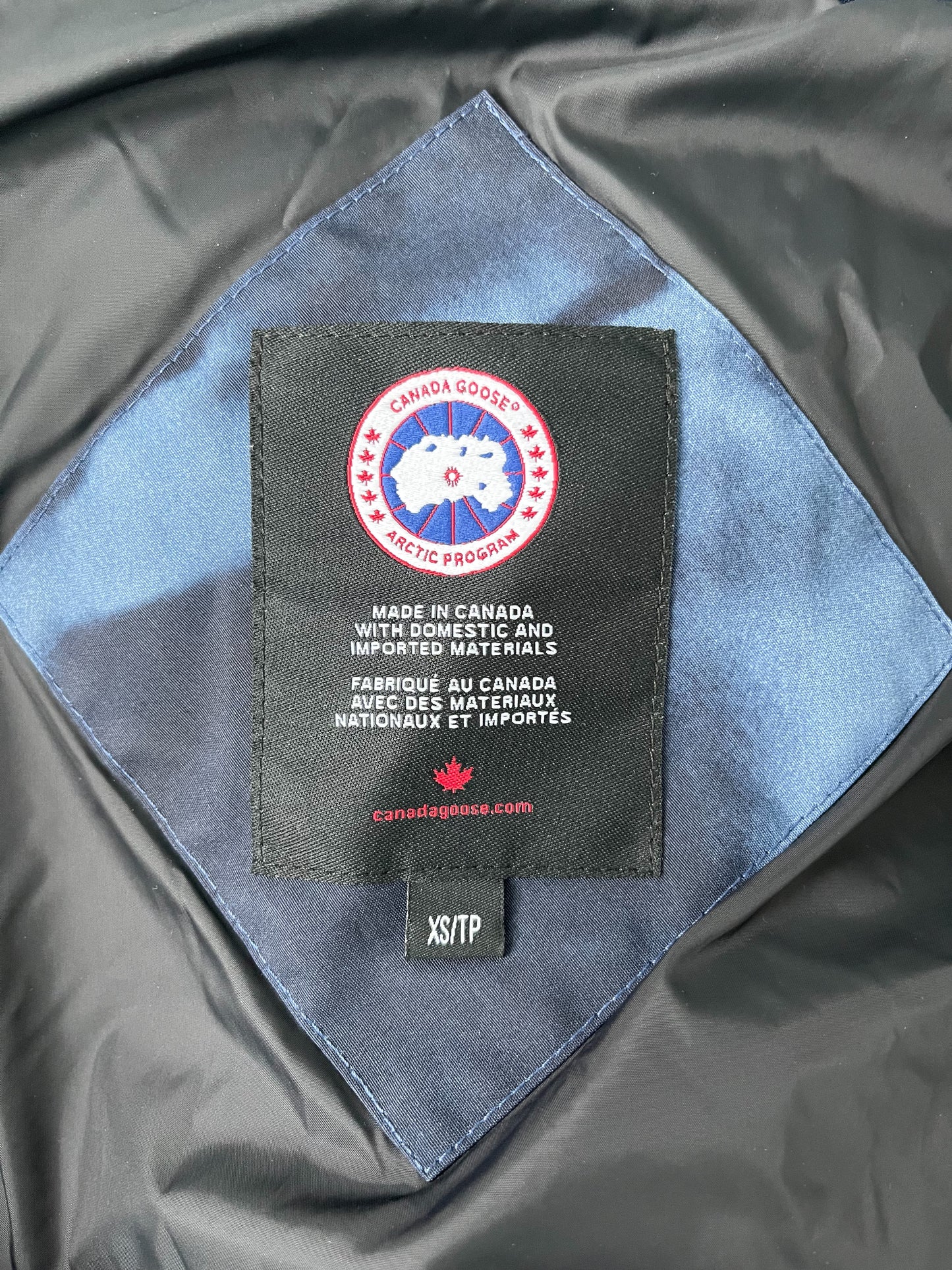 Canada Goose Blue Abstract Wyndham Parka