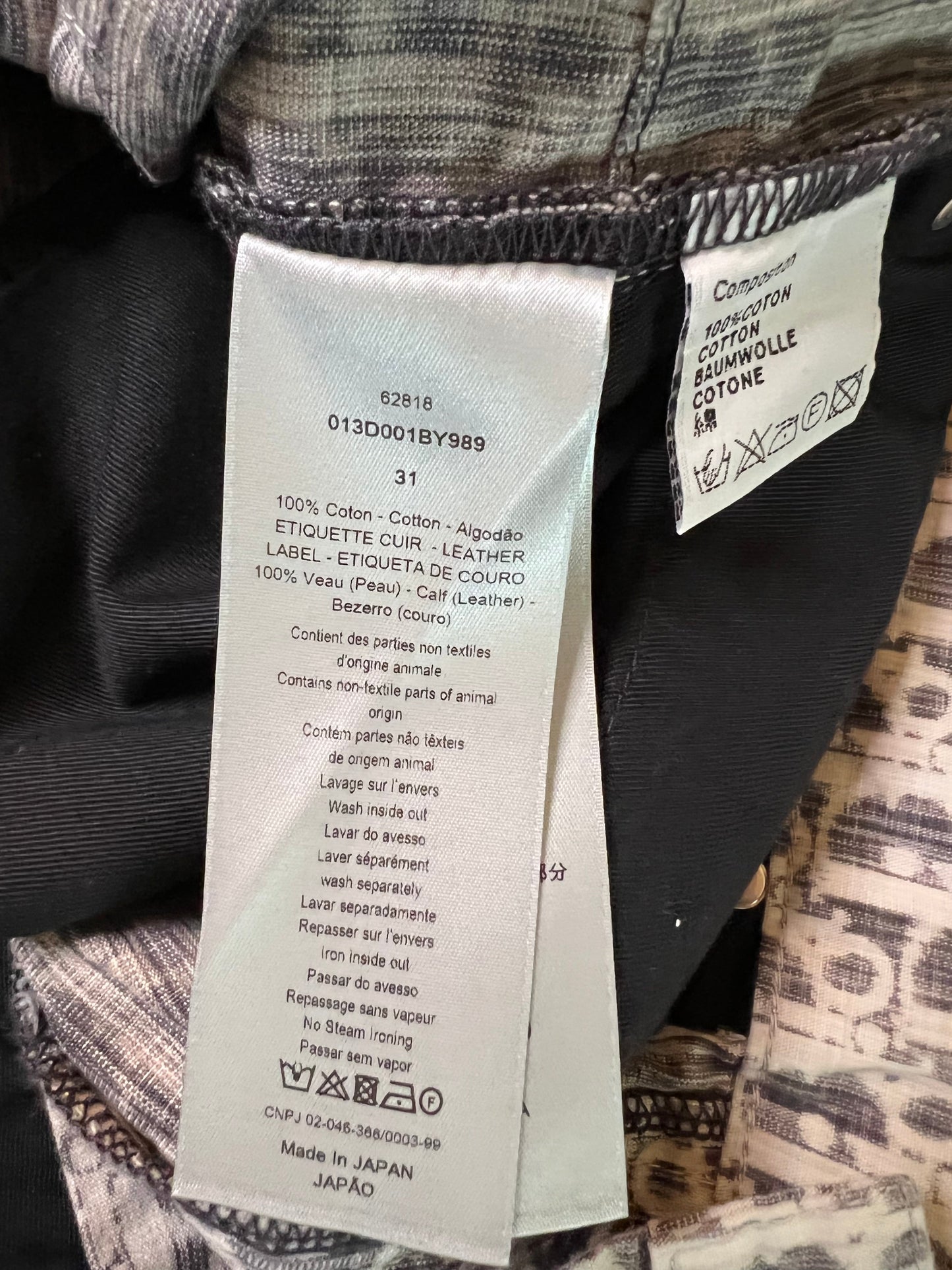 Dior Oblique Monogram Jeans