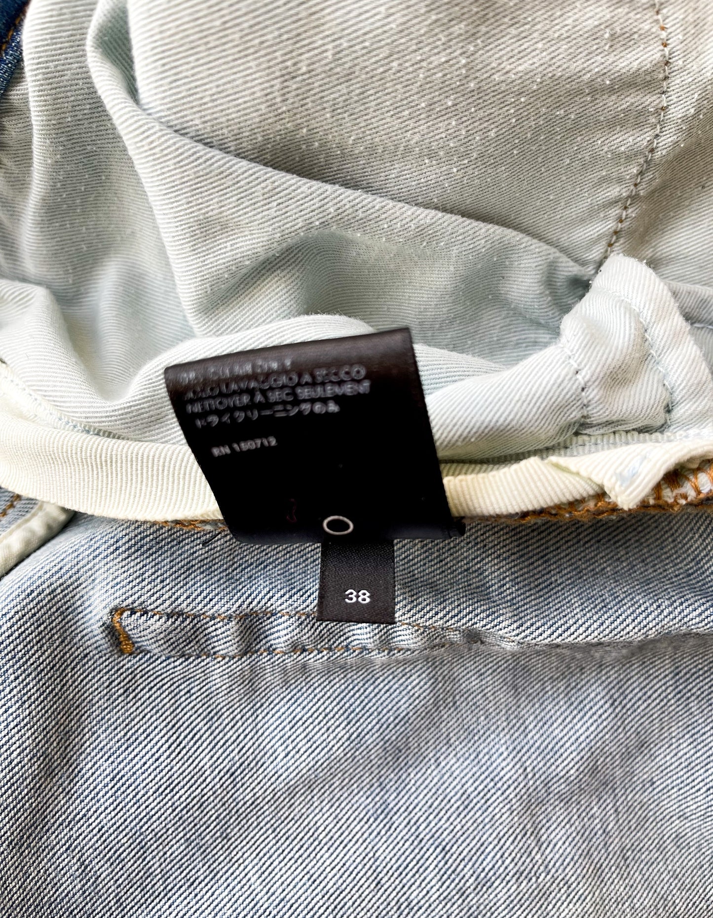 Amiri Indigo Stack Jeans