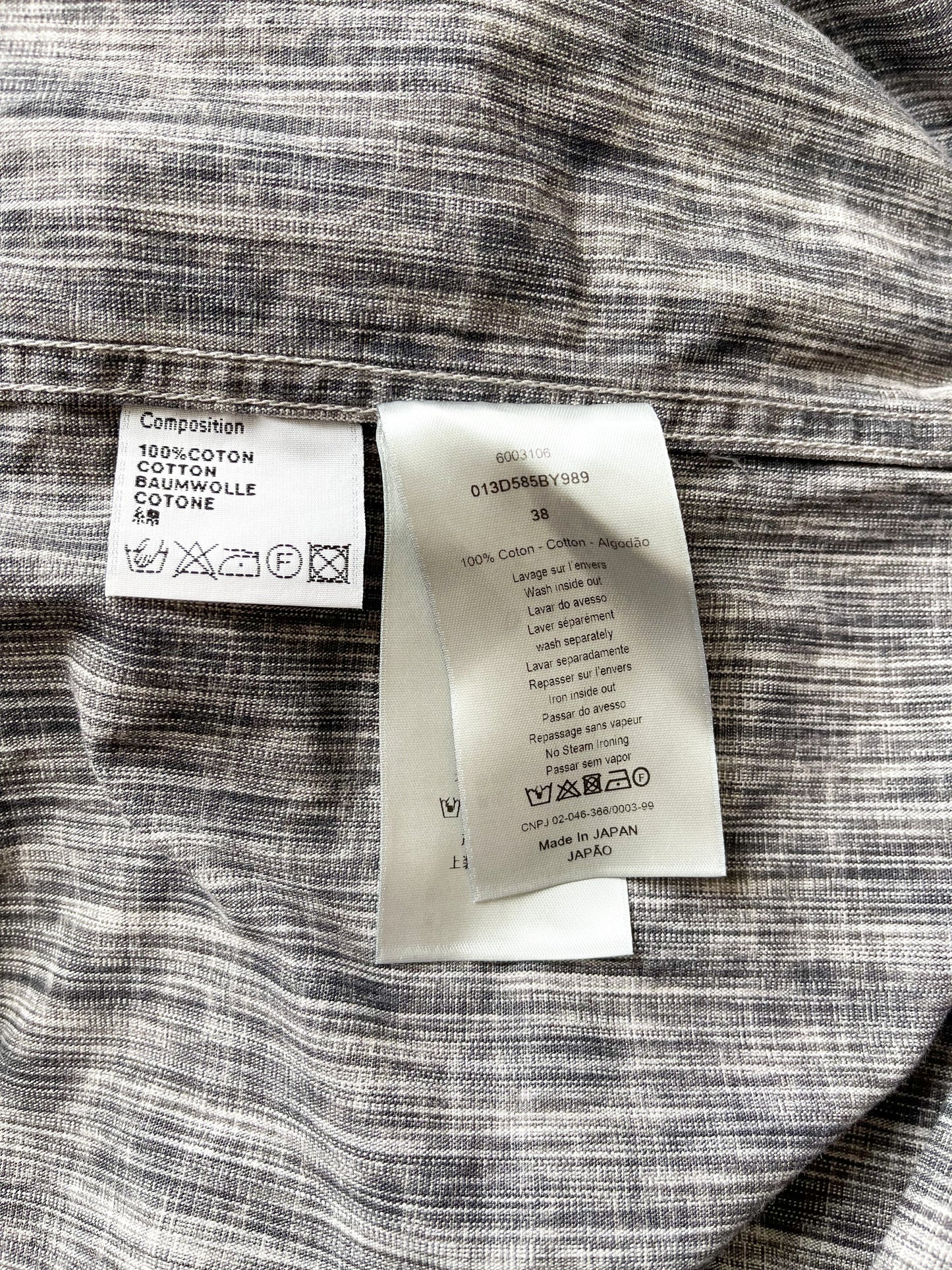 Dior Oblique Monogram Button Up