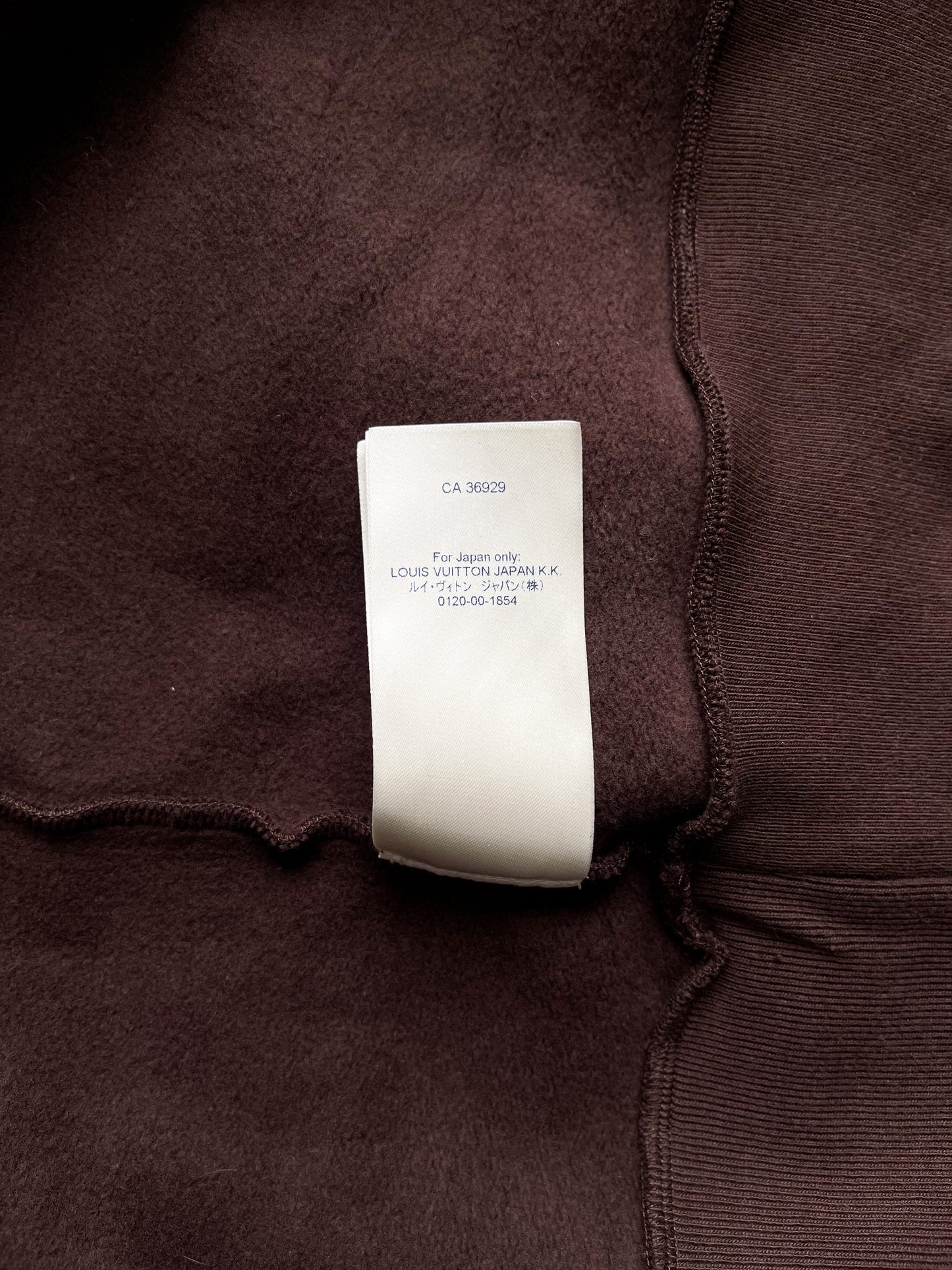 Louis Vuitton Brown Tuffetage Sweater