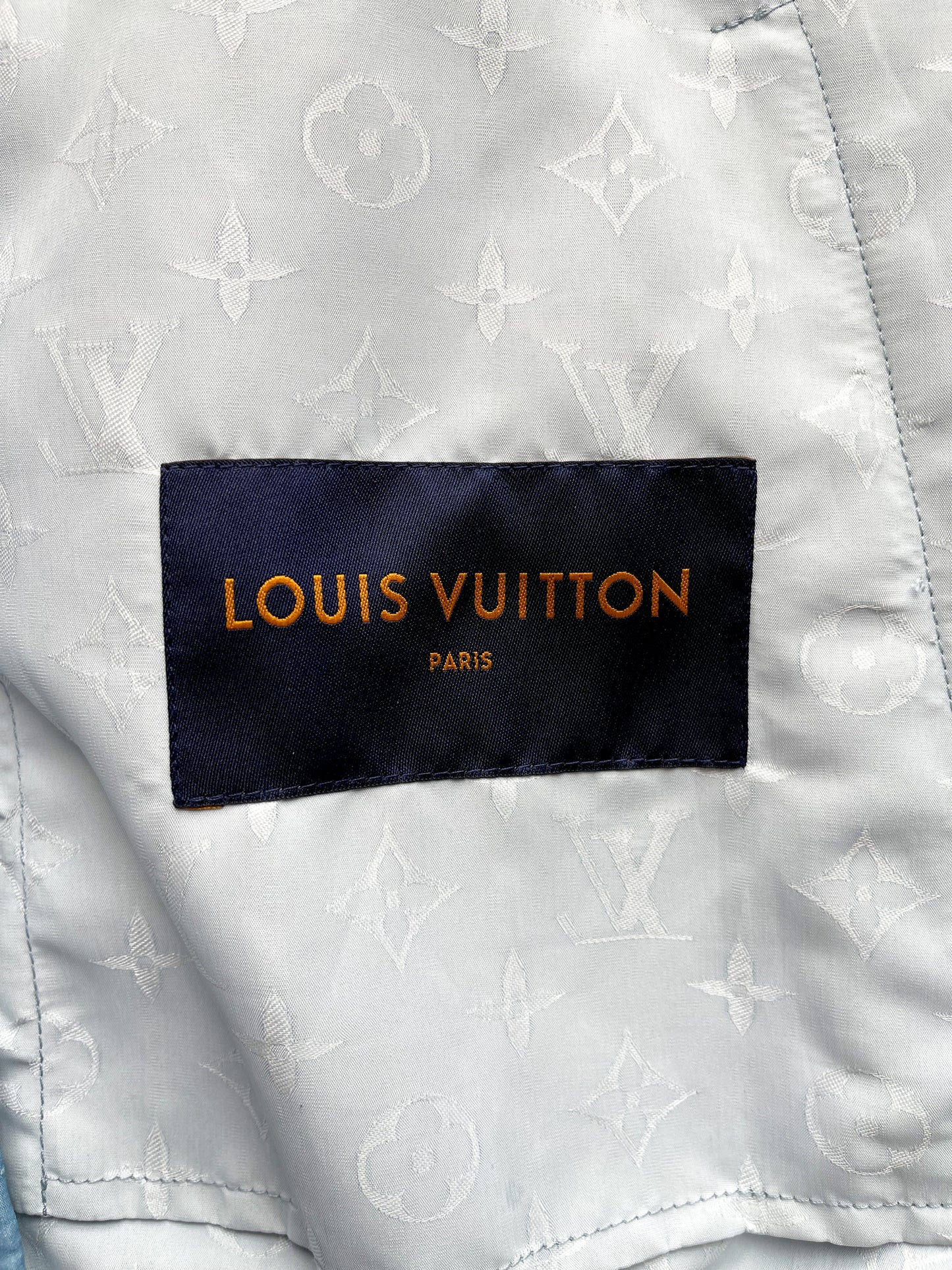 Louis Vuitton Blue Monogram Cloud Windbreaker