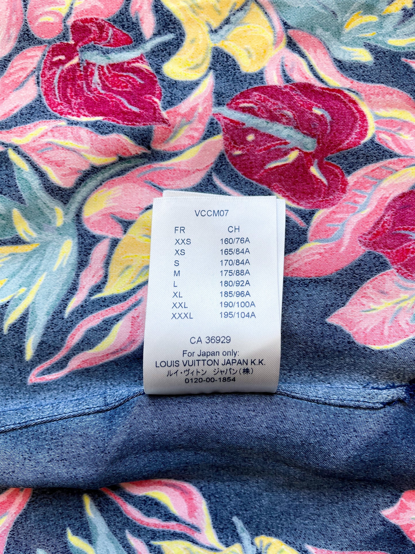 Louis Vuitton Floral Button Up Shirt