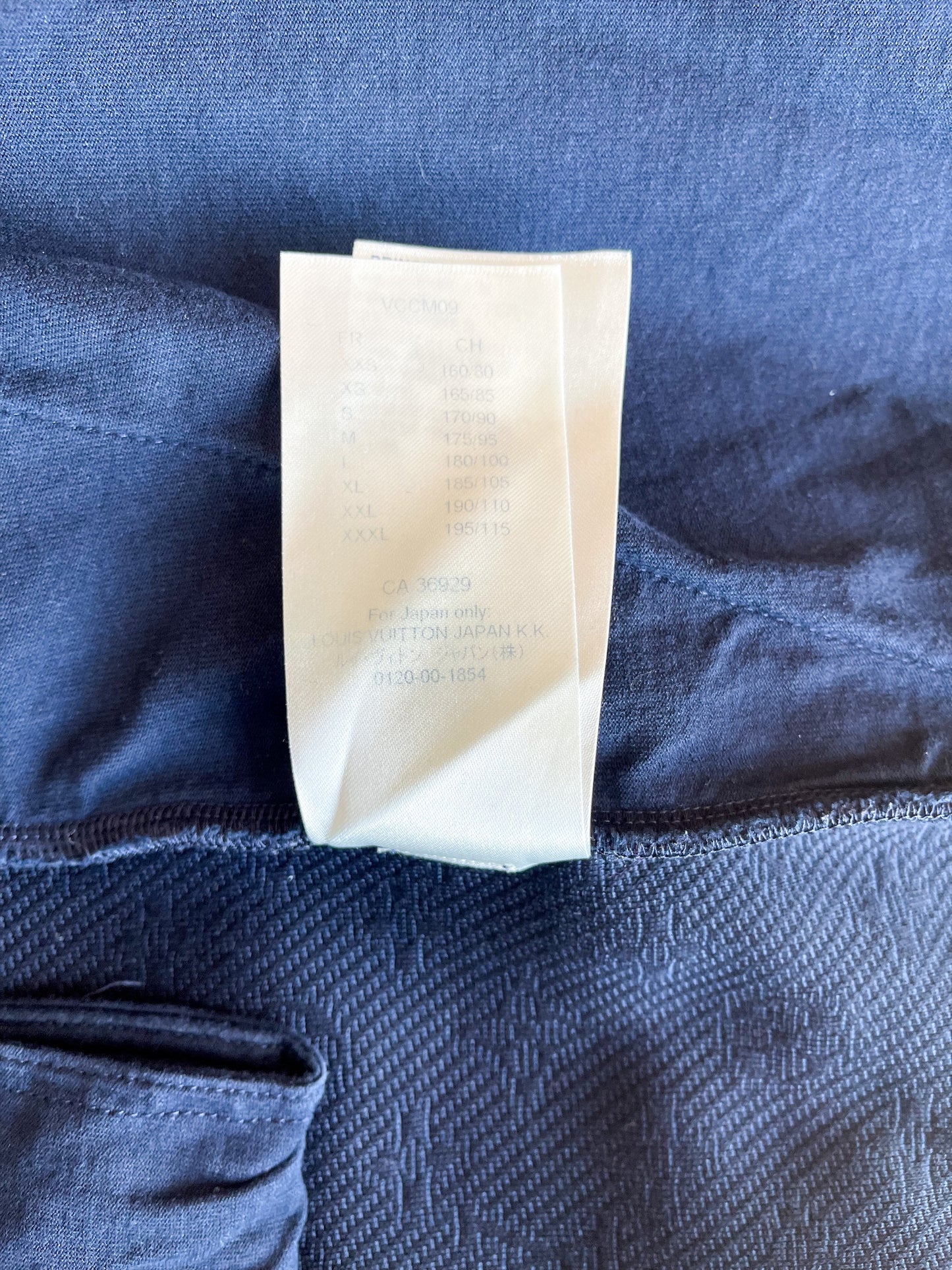 Louis Vuitton Navy Monogram Trackpants