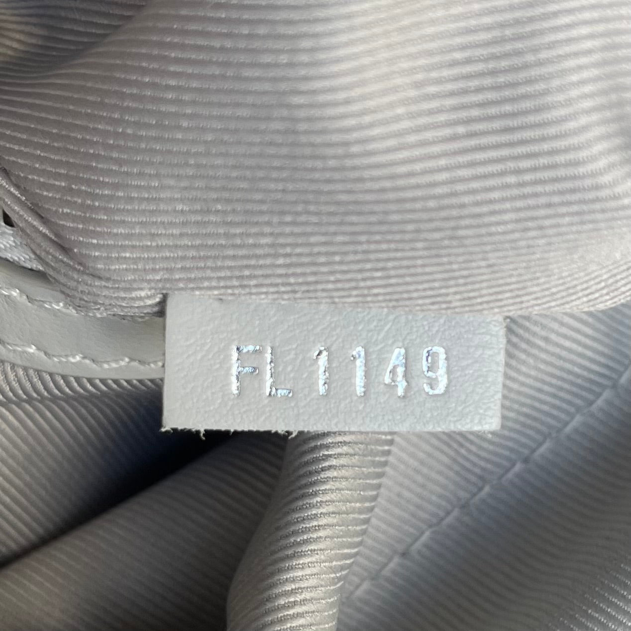 Louis Vuitton Chalk Leather Story Bag