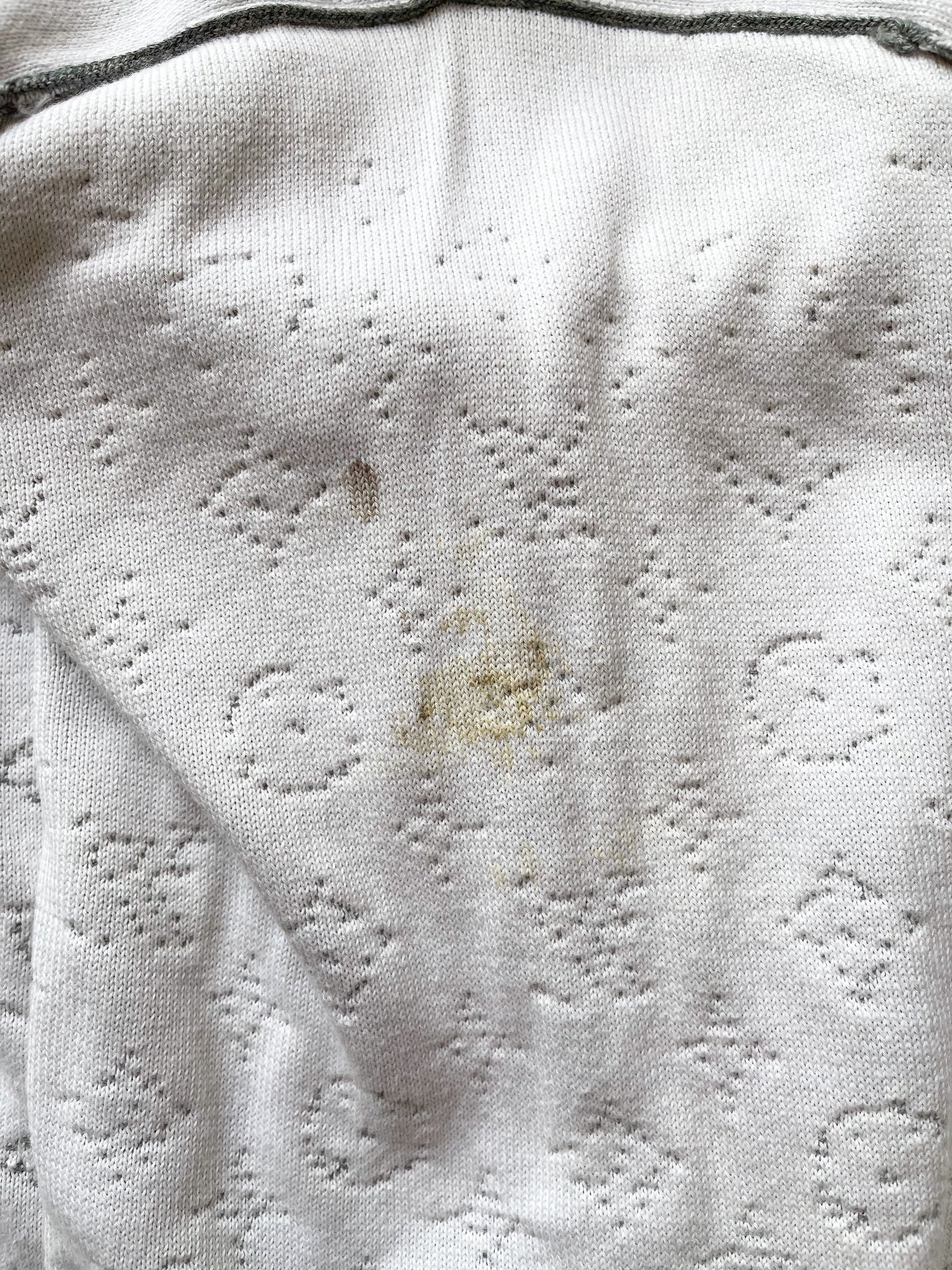 Louis Vuitton Grey & White Monogram Gradient Sweater