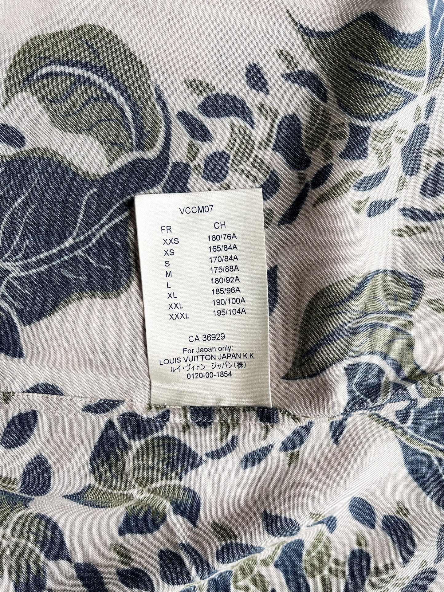 Louis Vuitton Floral Hawaiian Shirt