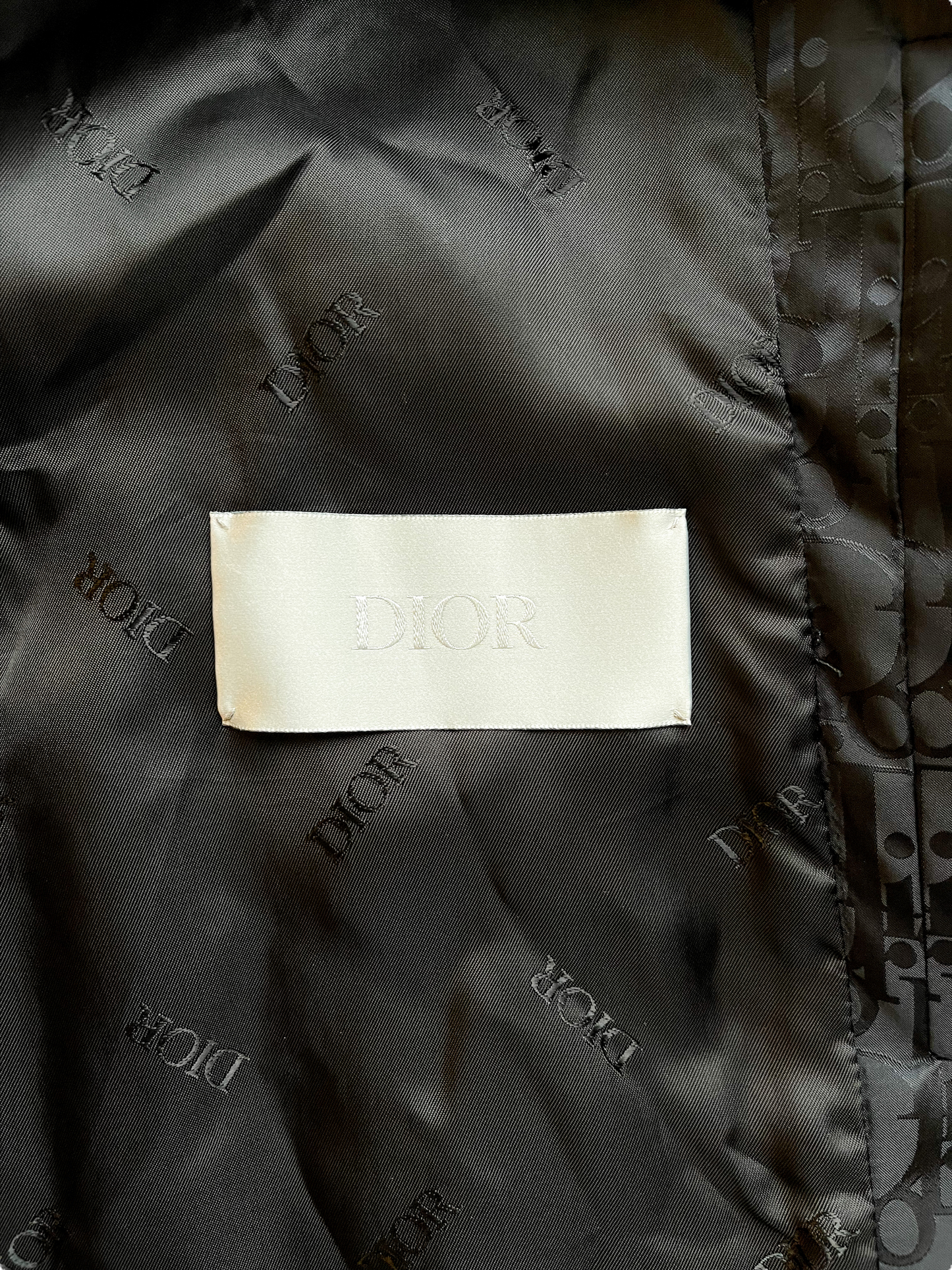 Dior Oblique Black Bomber Jacket