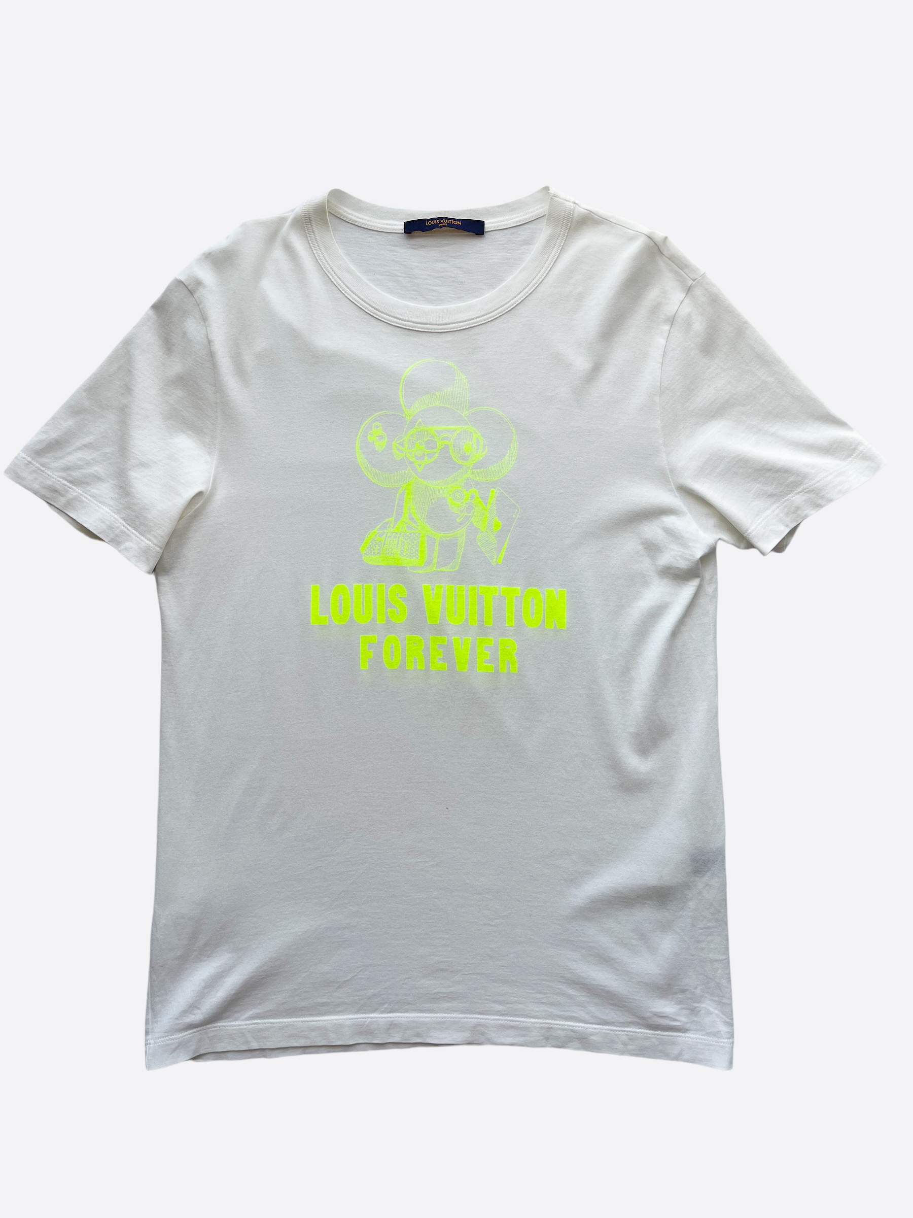 Louis Vuitton White Upside Down Logo Pocket T-Shirt – Savonches