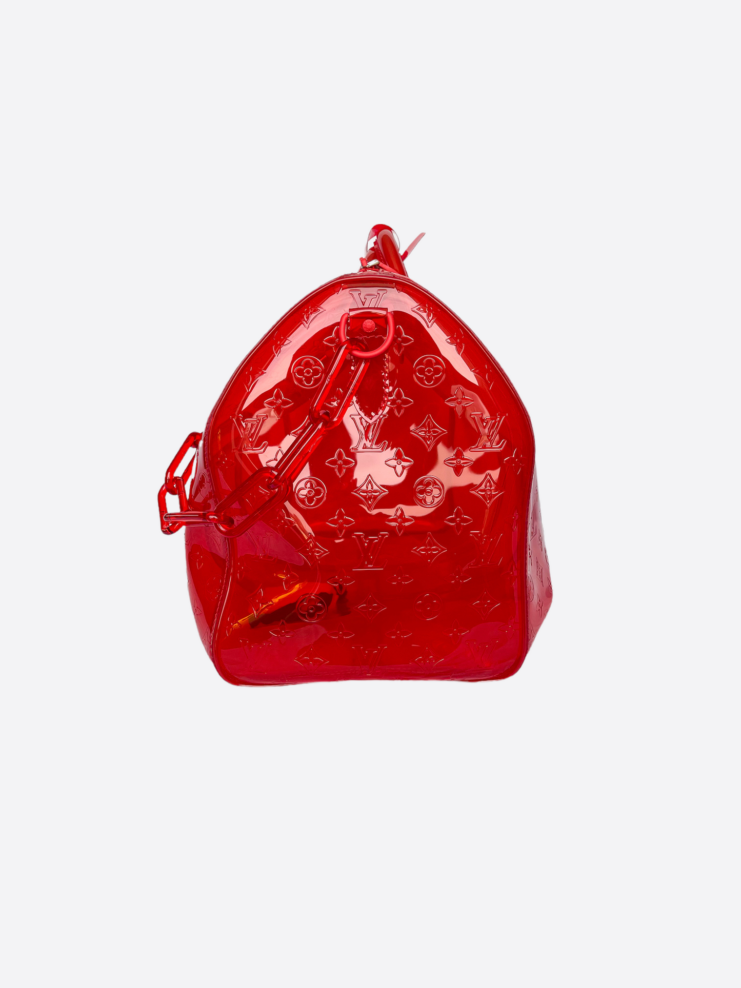 Louis Vuitton Red Prism Keepall 50