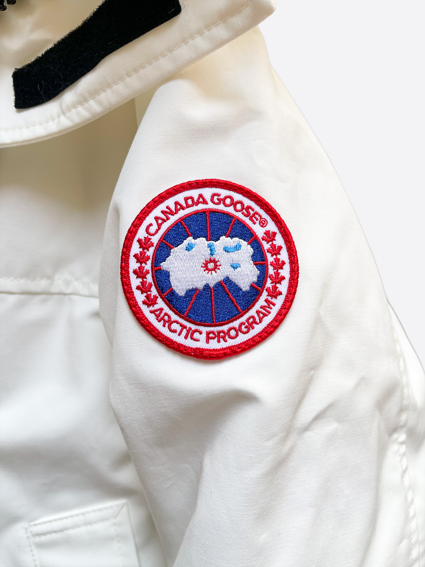 Canada Goose White Langford Fusion Men's Jacket