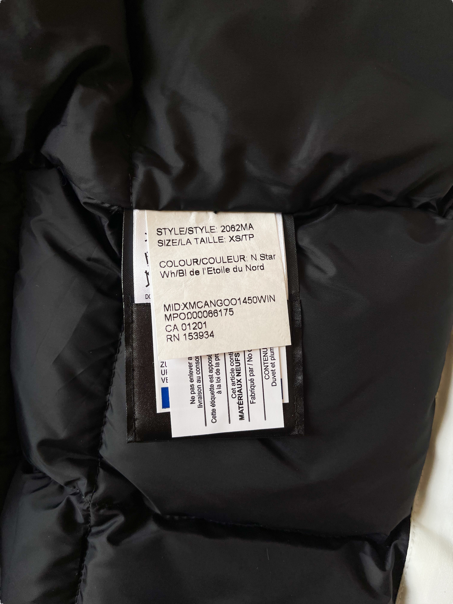 Canada Goose White Langford Fusion Men's Jacket