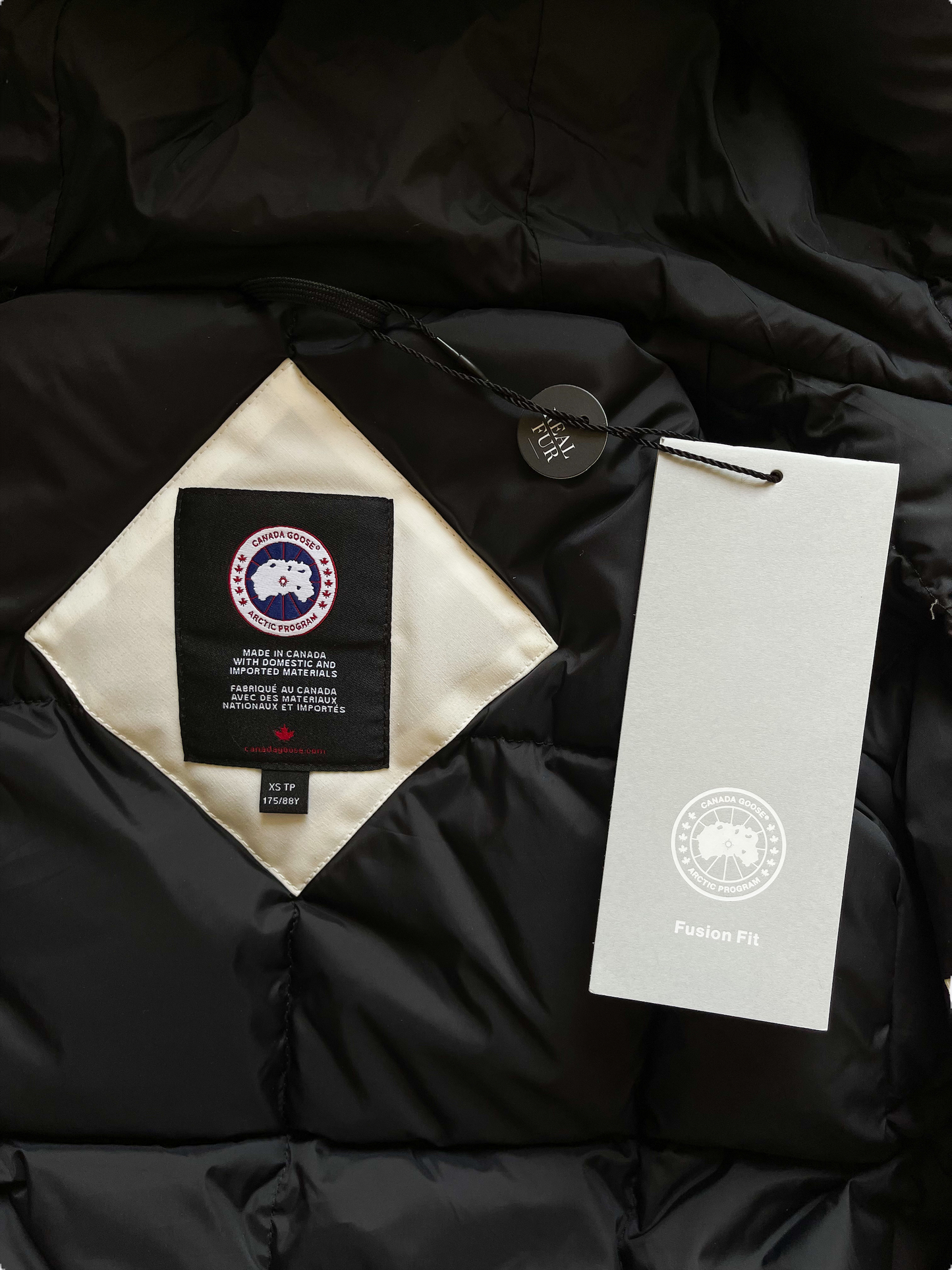Canada Goose White Langford Fusion Men's Jacket