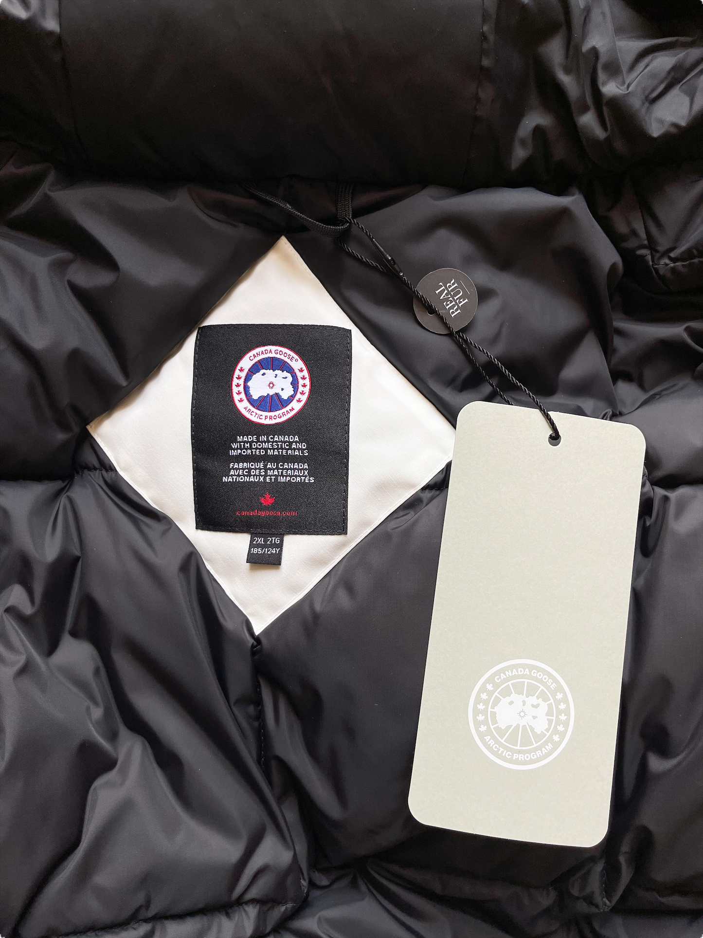 Canada Goose White Langford Men's Jacket