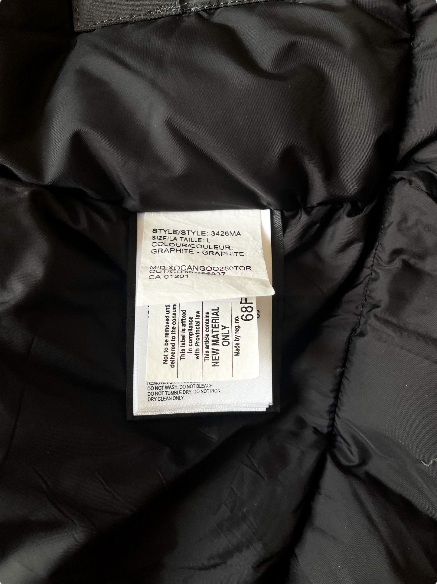 Canada Goose Graphite Fusion Chateau Men's Jacket