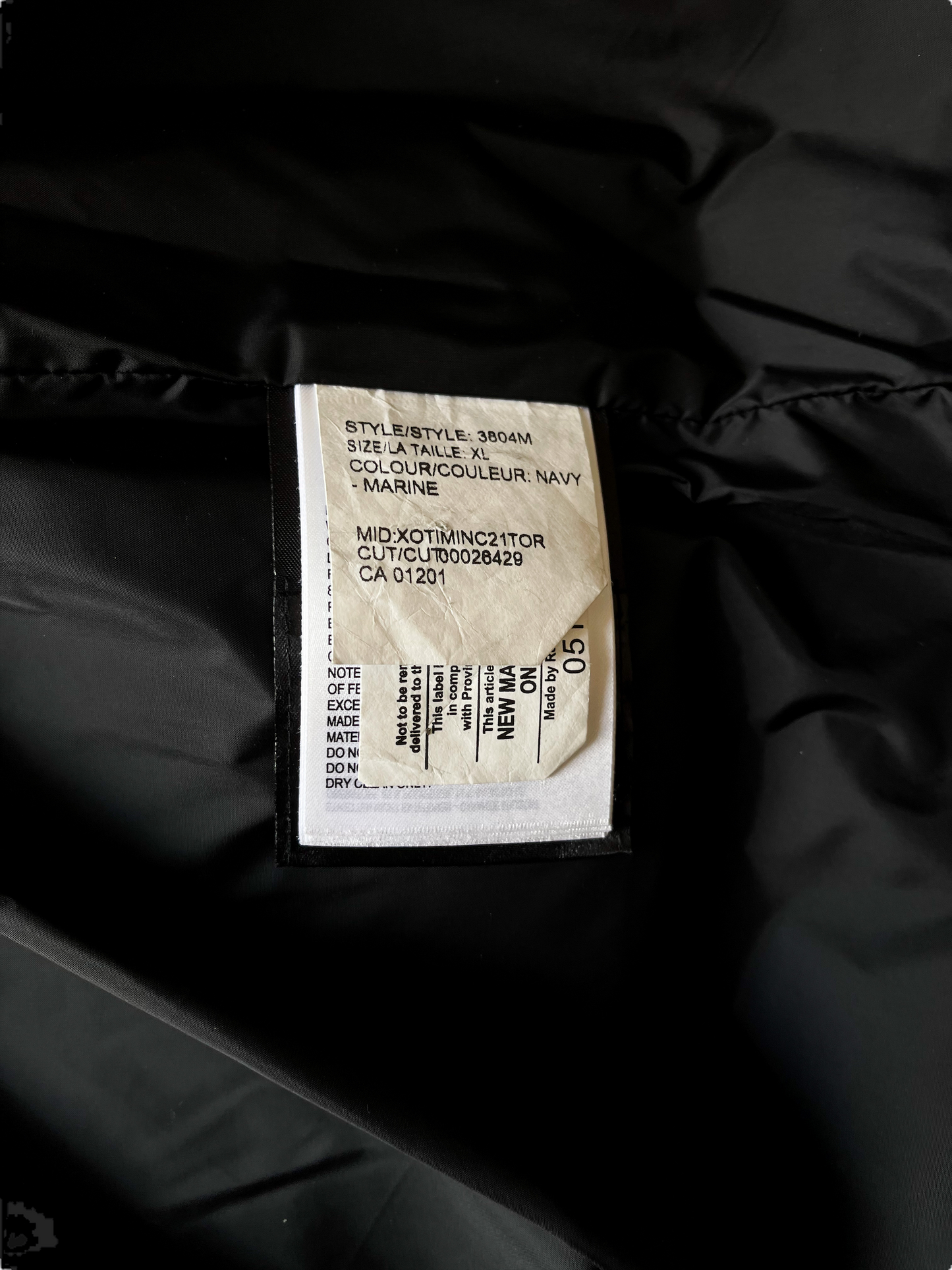 Canada Goose Navy Macmillan Men's Jacket