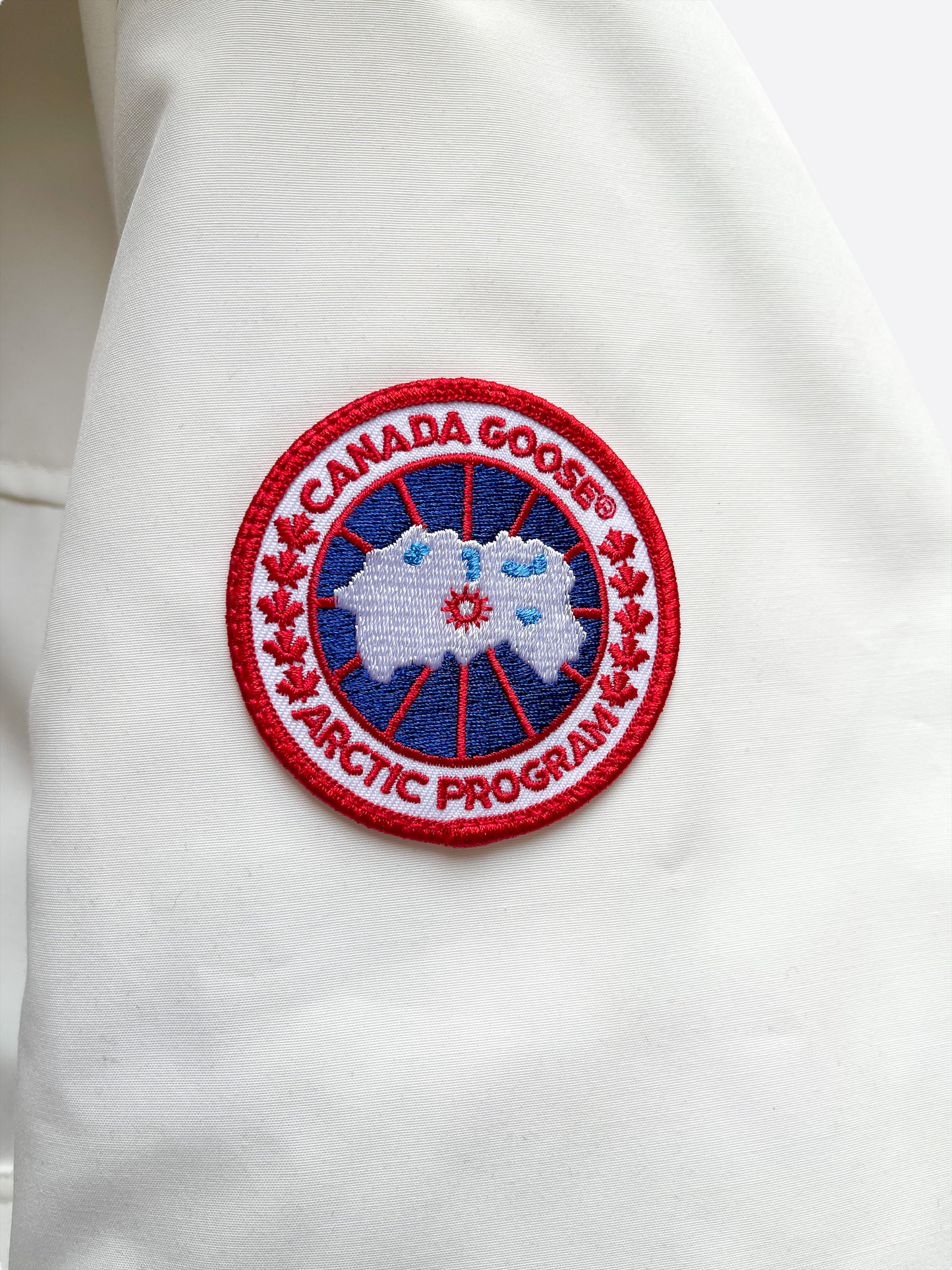 Canada Goose White Langford Men's Jacket