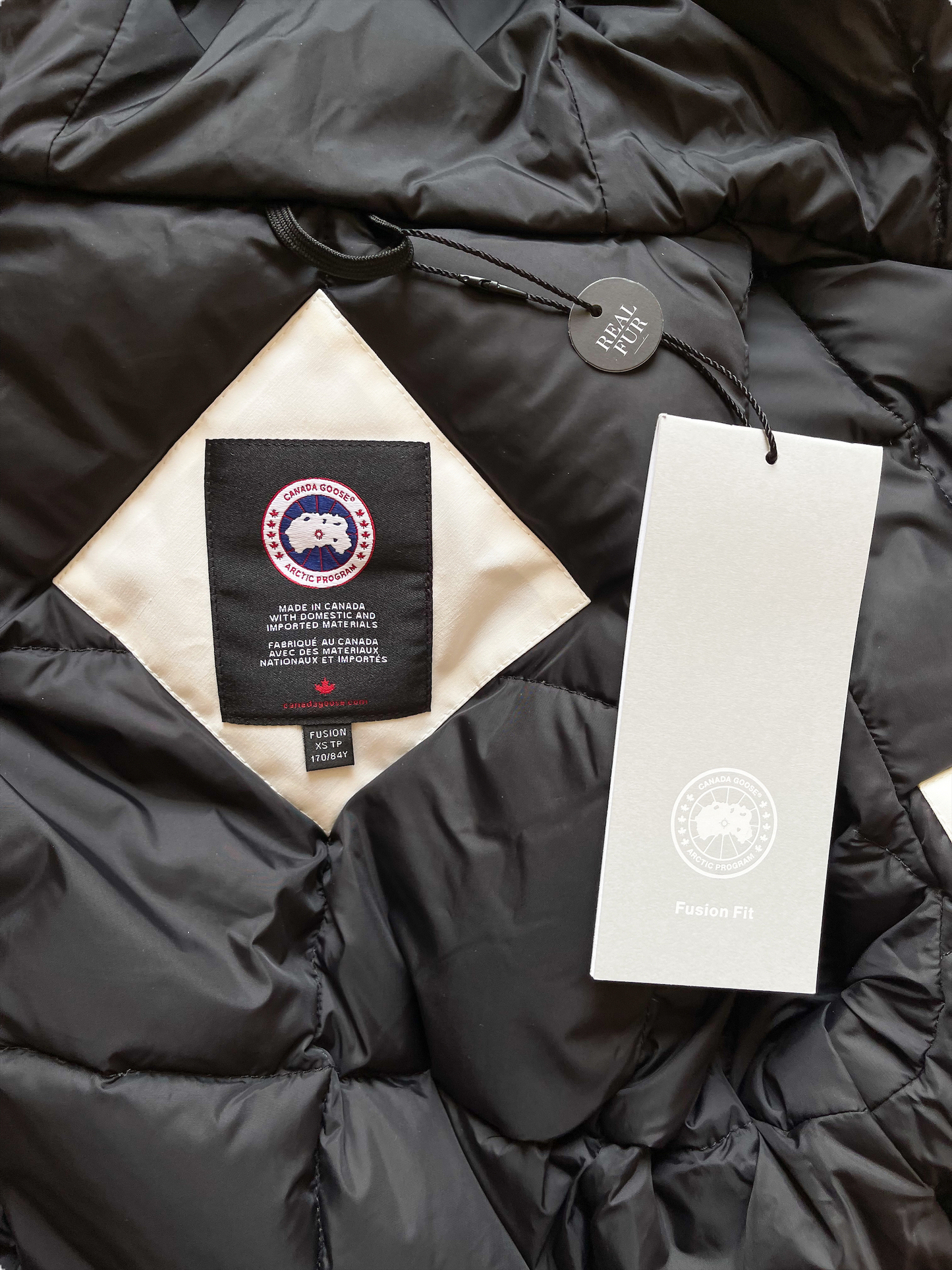 Canada Goose White Langford Fusion Men's Jacket