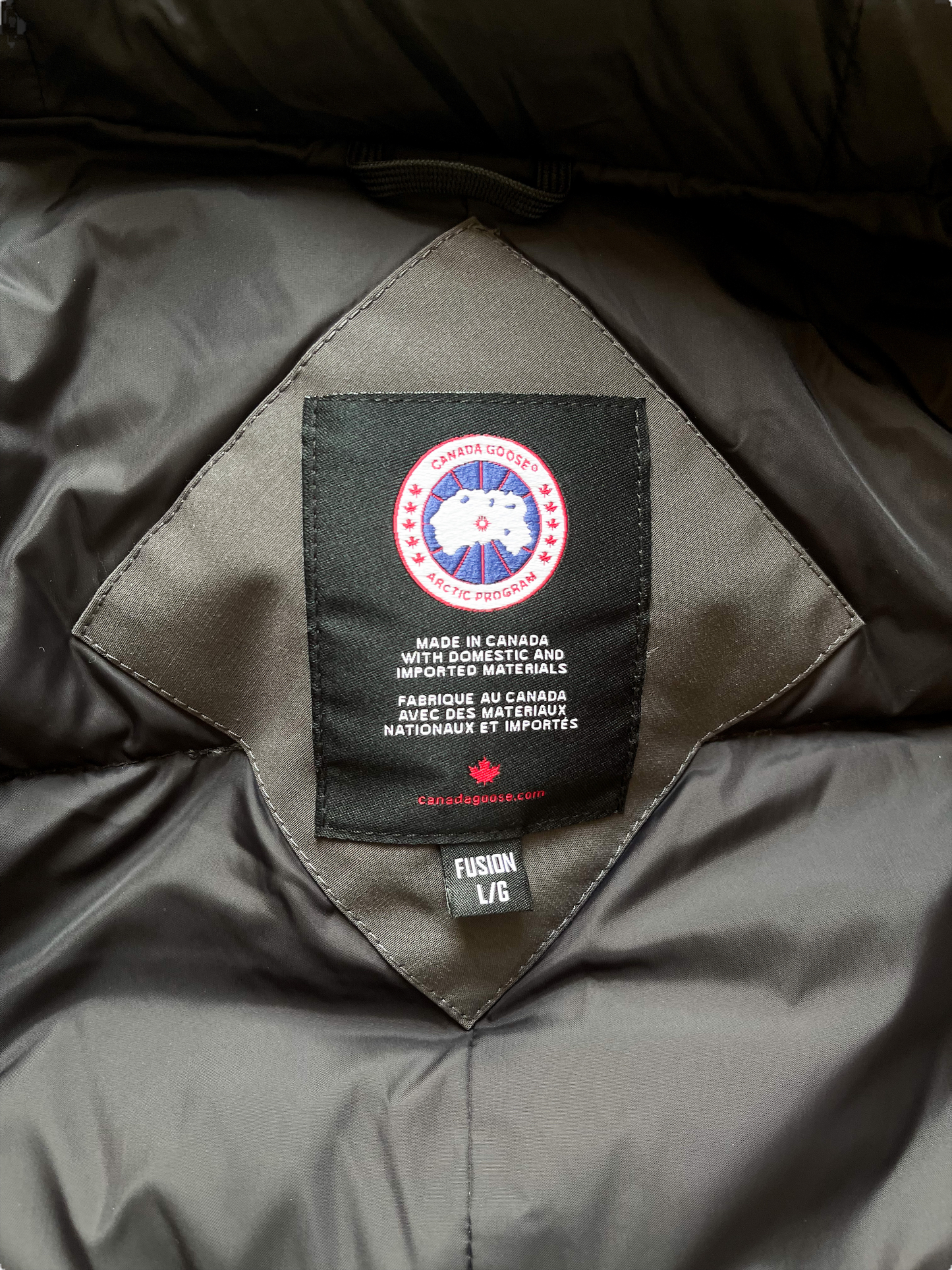 Canada Goose Graphite Fusion Chateau Men's Jacket