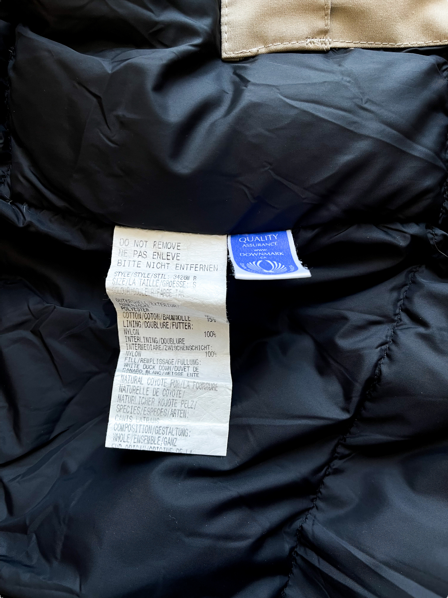 Canada Goose Tan Chateau Men's Jacket