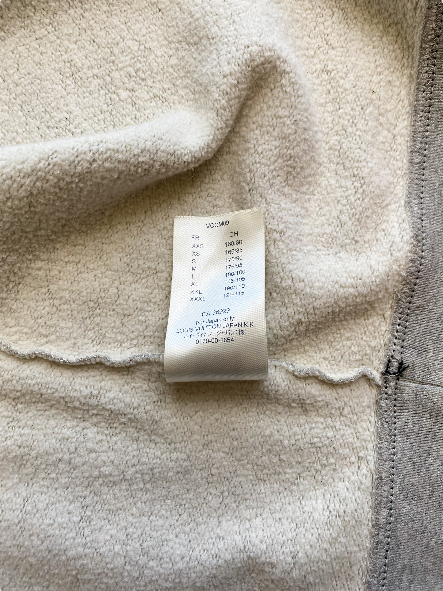 Louis Vuitton Peace & Love Grey Sweater