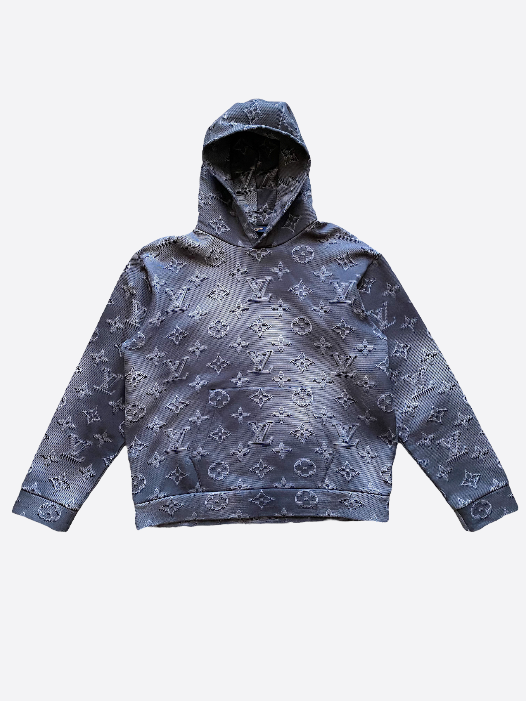 Louis Vuitton Blue Hoodies & Sweatshirts for Men for Sale