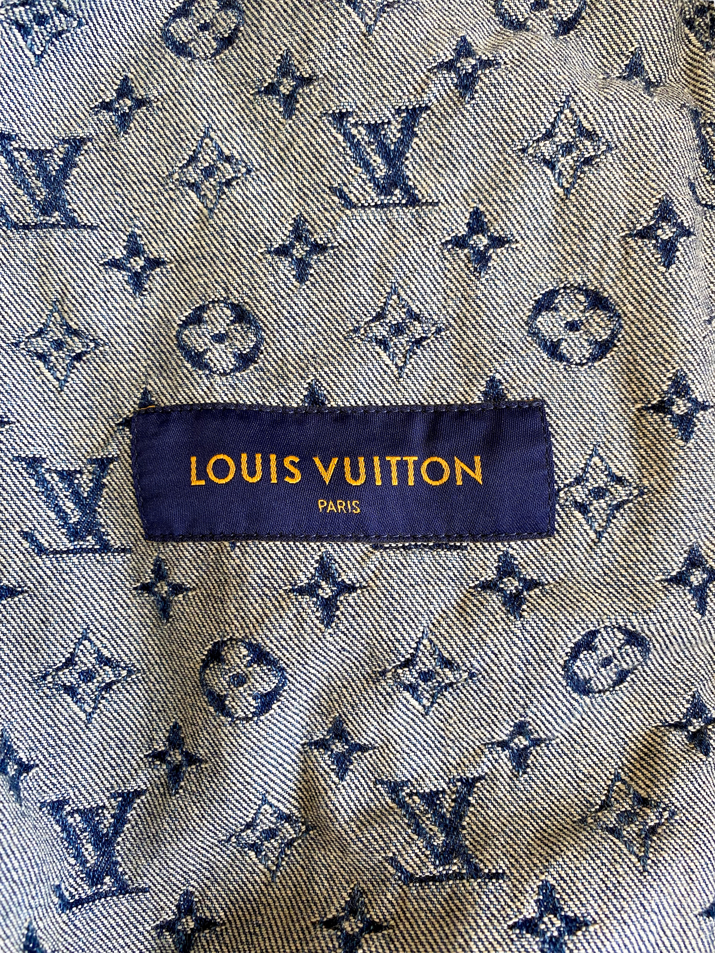 Louis Vuitton Nigo Hooded Denim Jacket