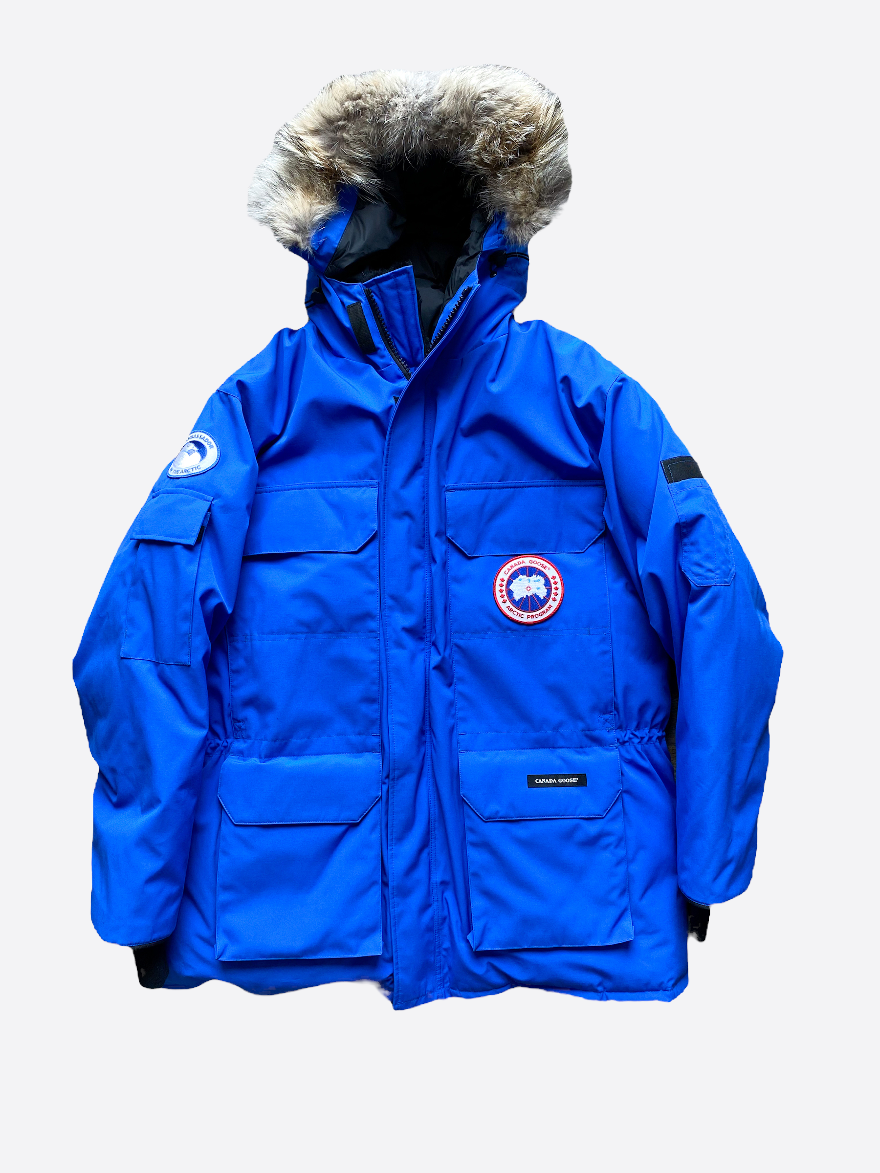 Canada goose pbi sales expedition parka blue men's