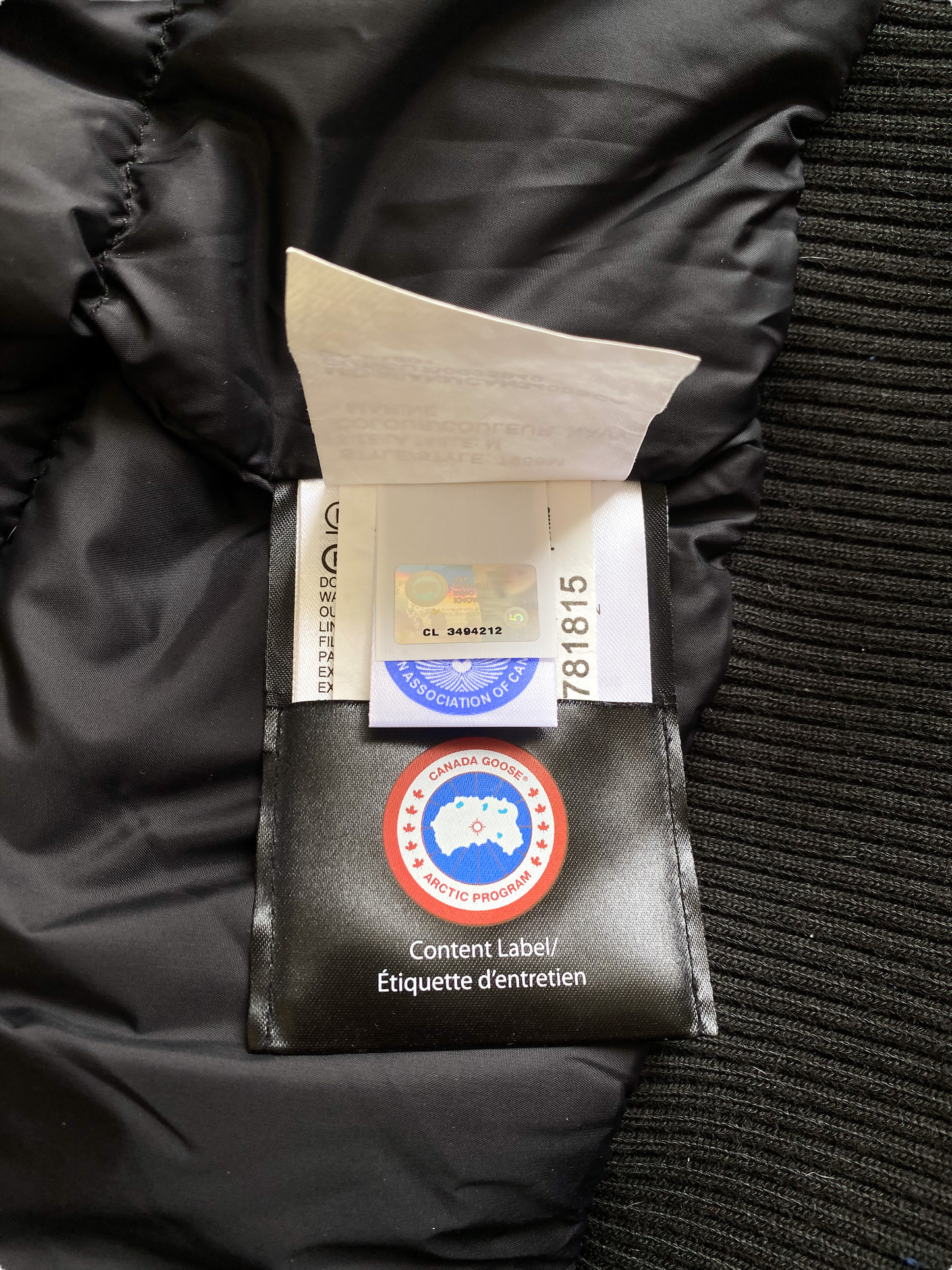Canada Goose Navy Borden Men's Jacket