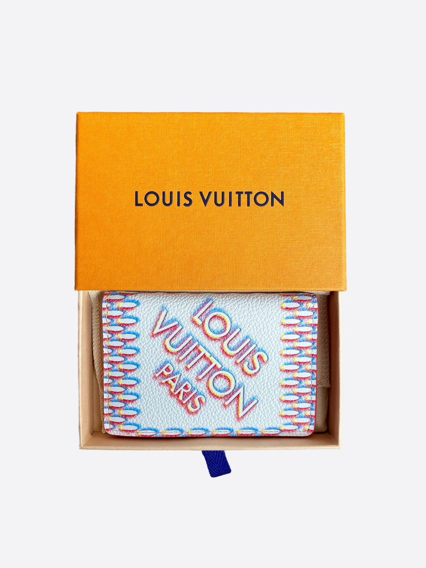 Louis Vuitton White Damier Spray Pocket Organizer