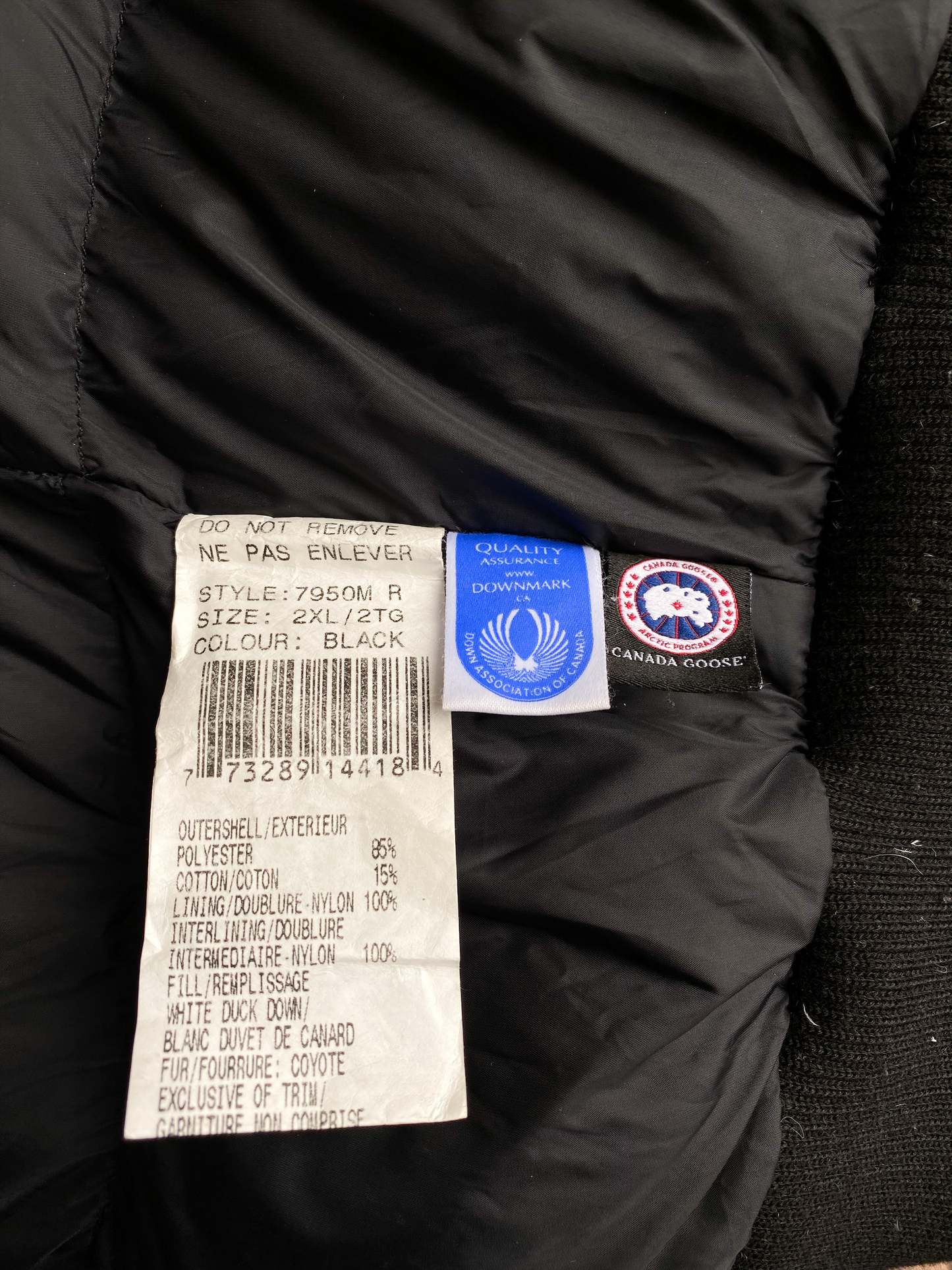 Canada Goose Black Chilliwack Men's Jacket