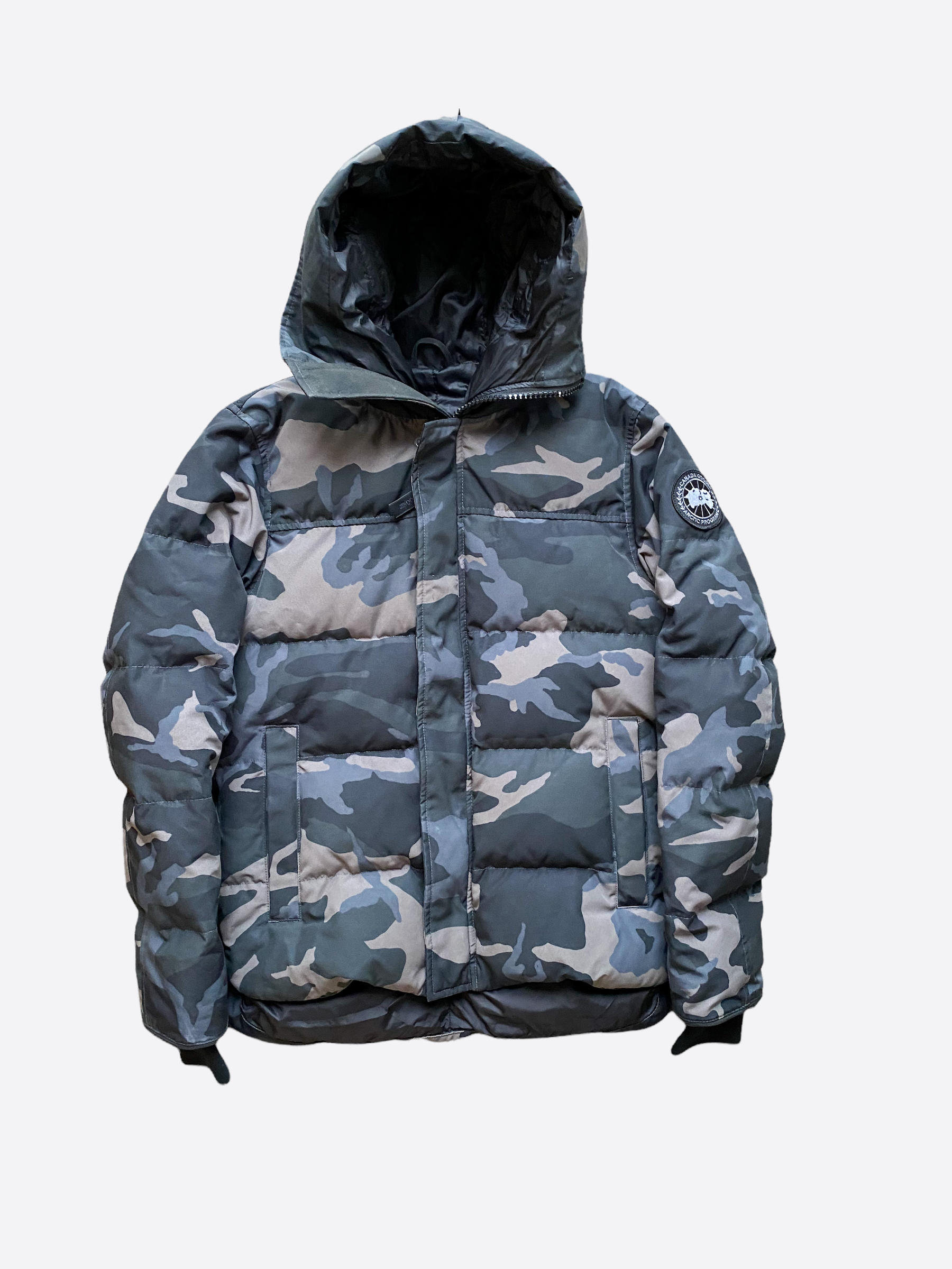 Canada goose top macmillan black camo