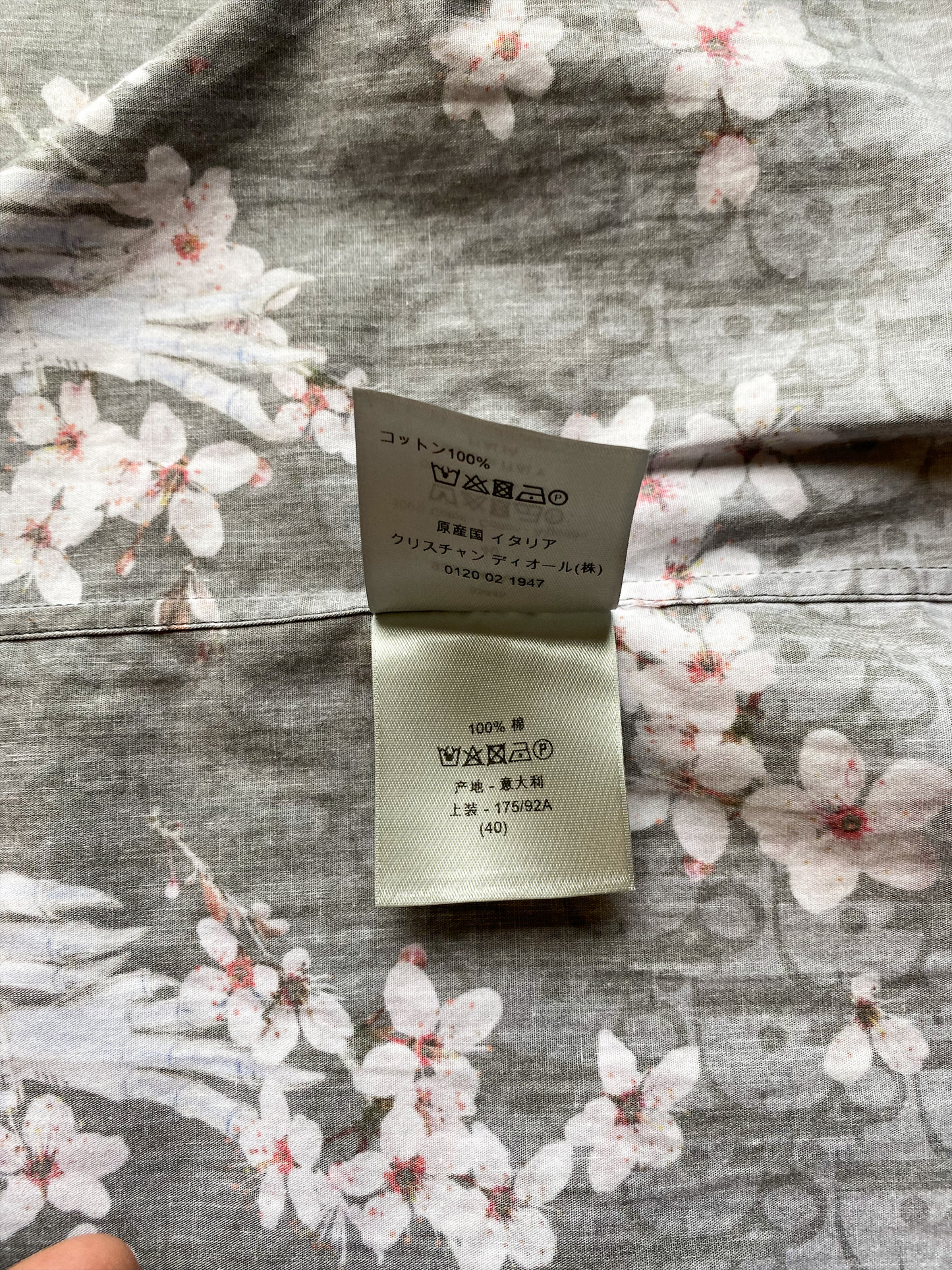 Dior Sorayama Oblique Dinosaur Button Up Shirt