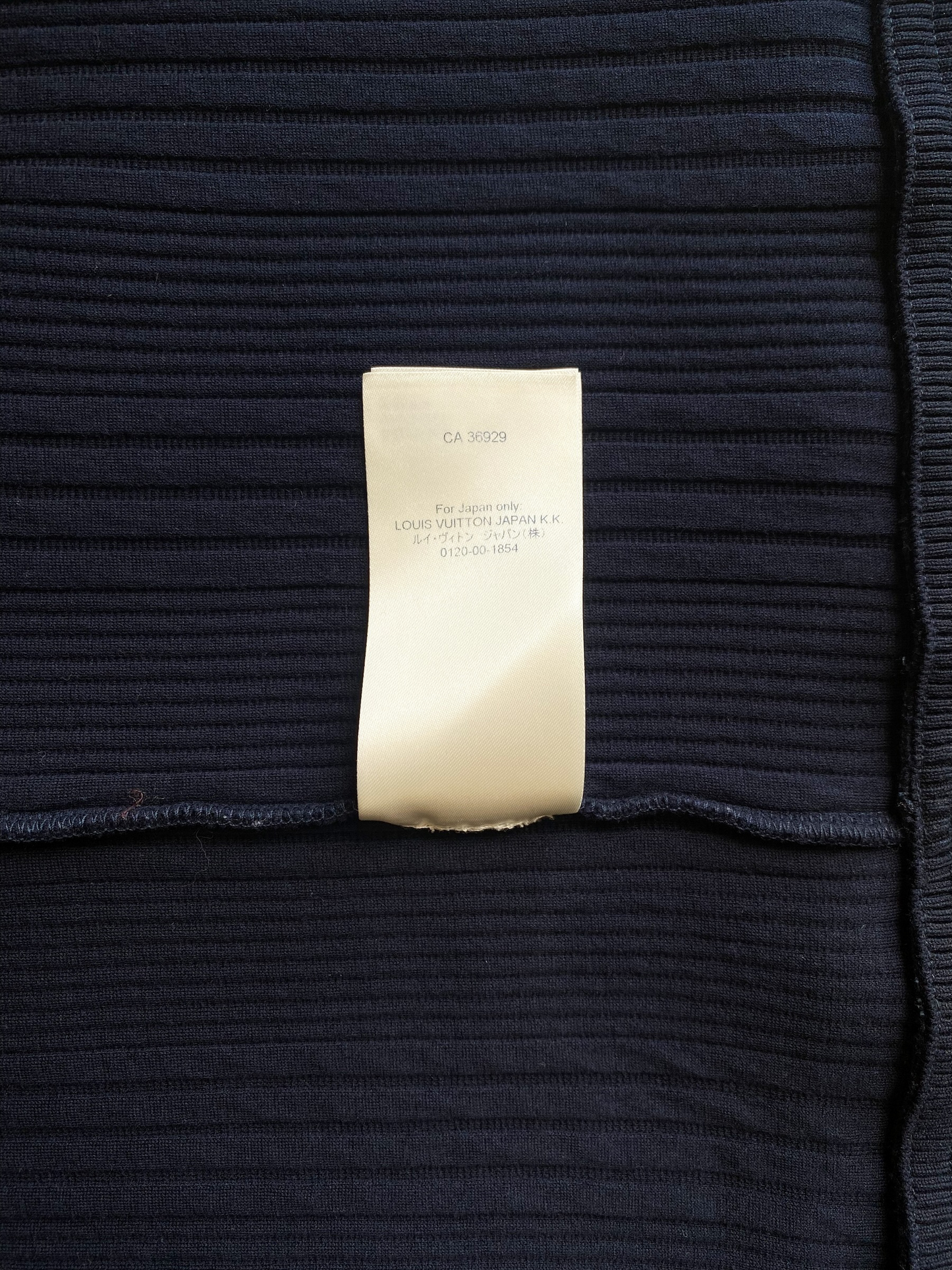 Louis Vuitton Navy Logo Sweater