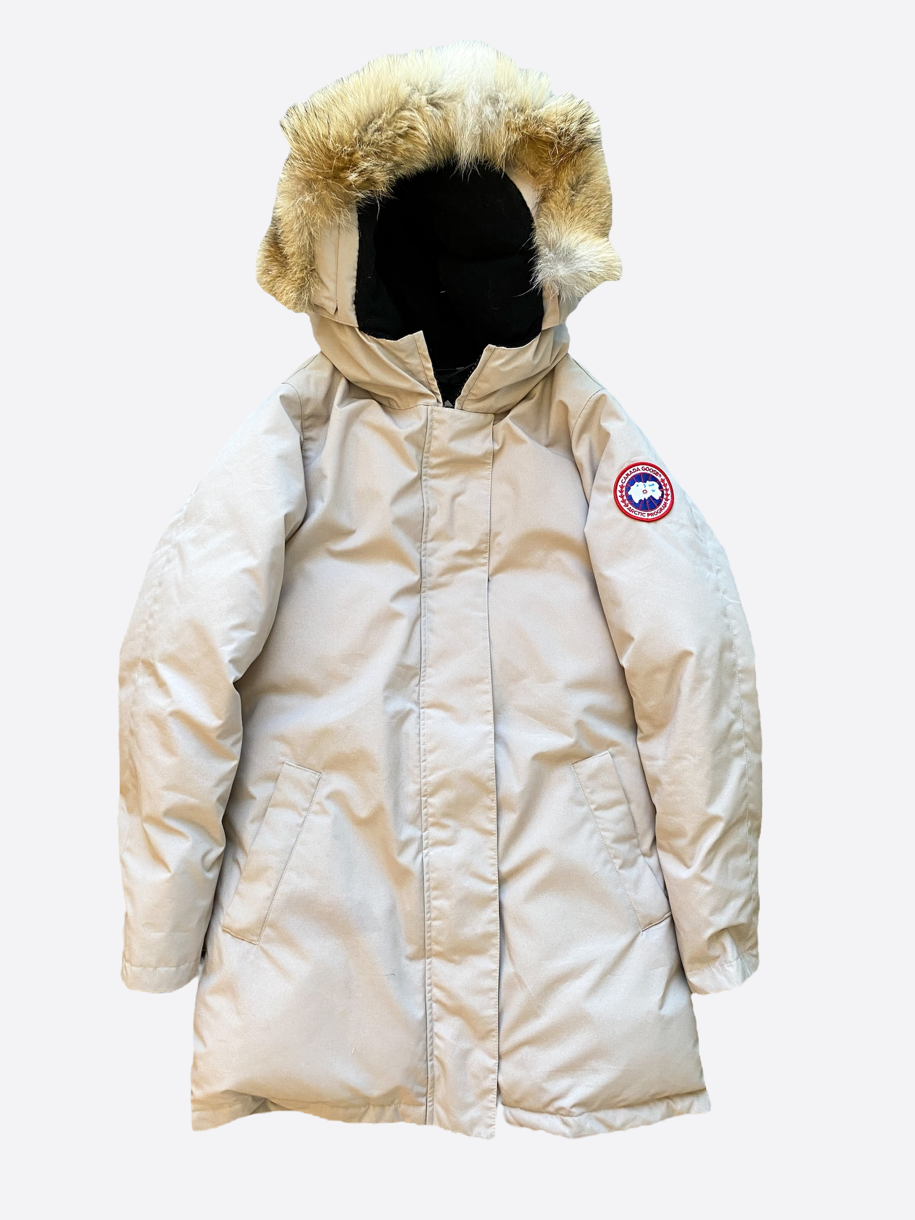 Canada goose top victoria parka beige