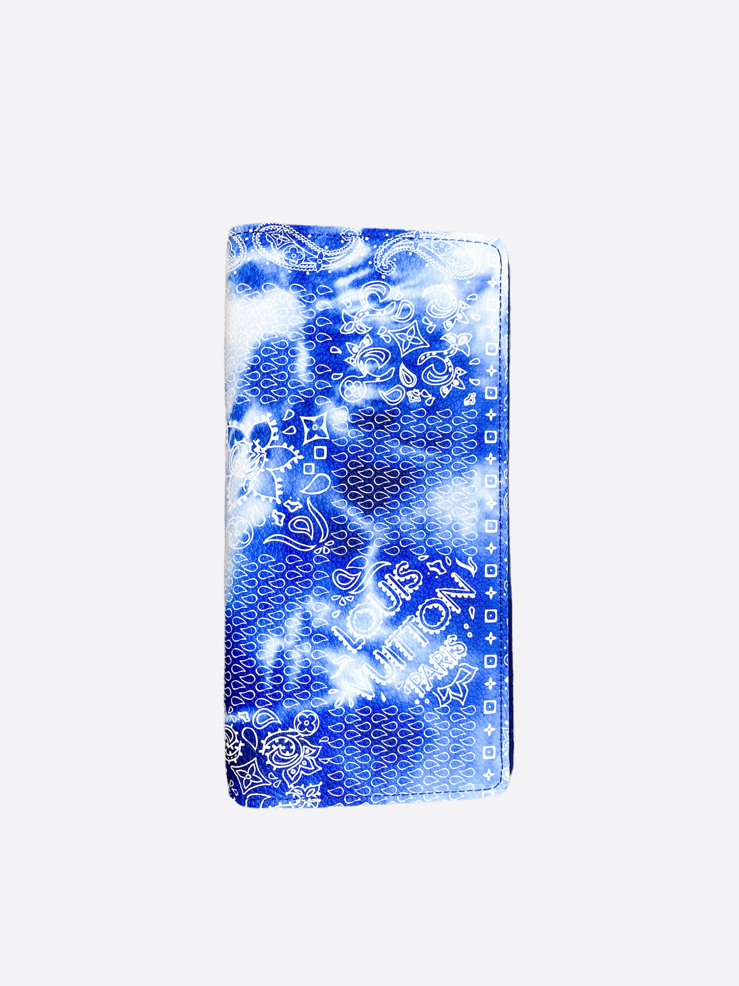 Louis Vuitton Blue Bandana Monogram Brazza Wallet