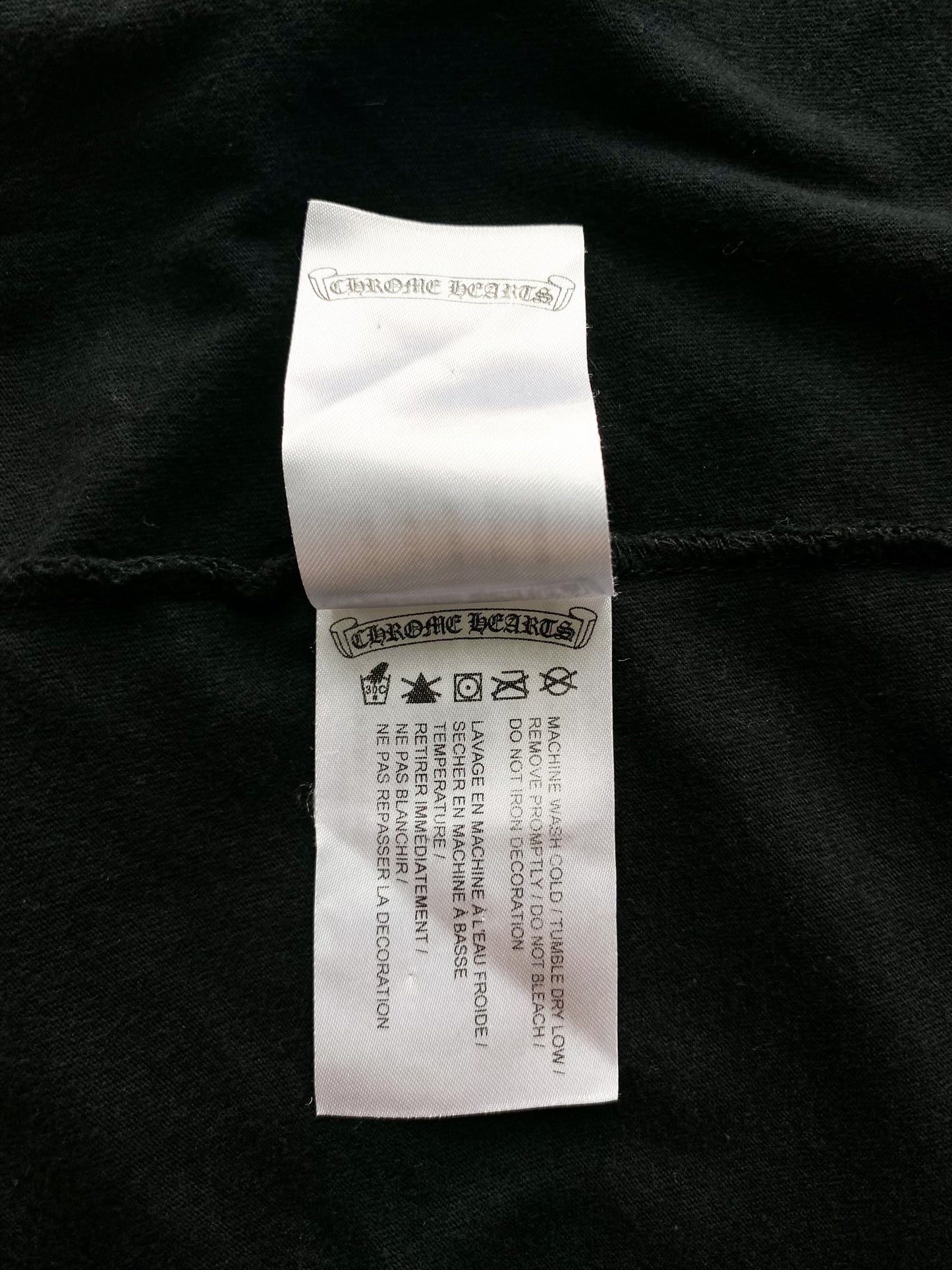Chrome Hearts Black & Blue Triple Cross T-Shirt