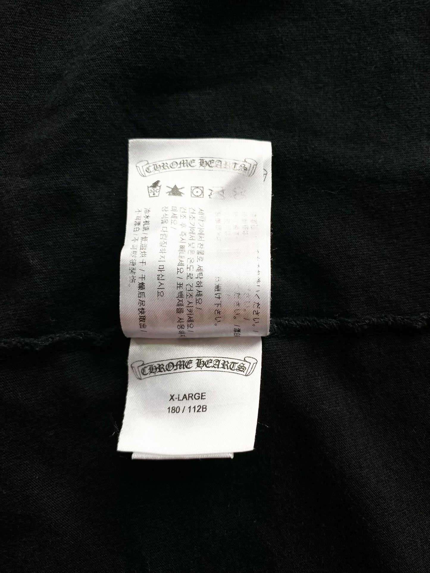 Chrome Hearts Black & Blue Triple Cross T-Shirt