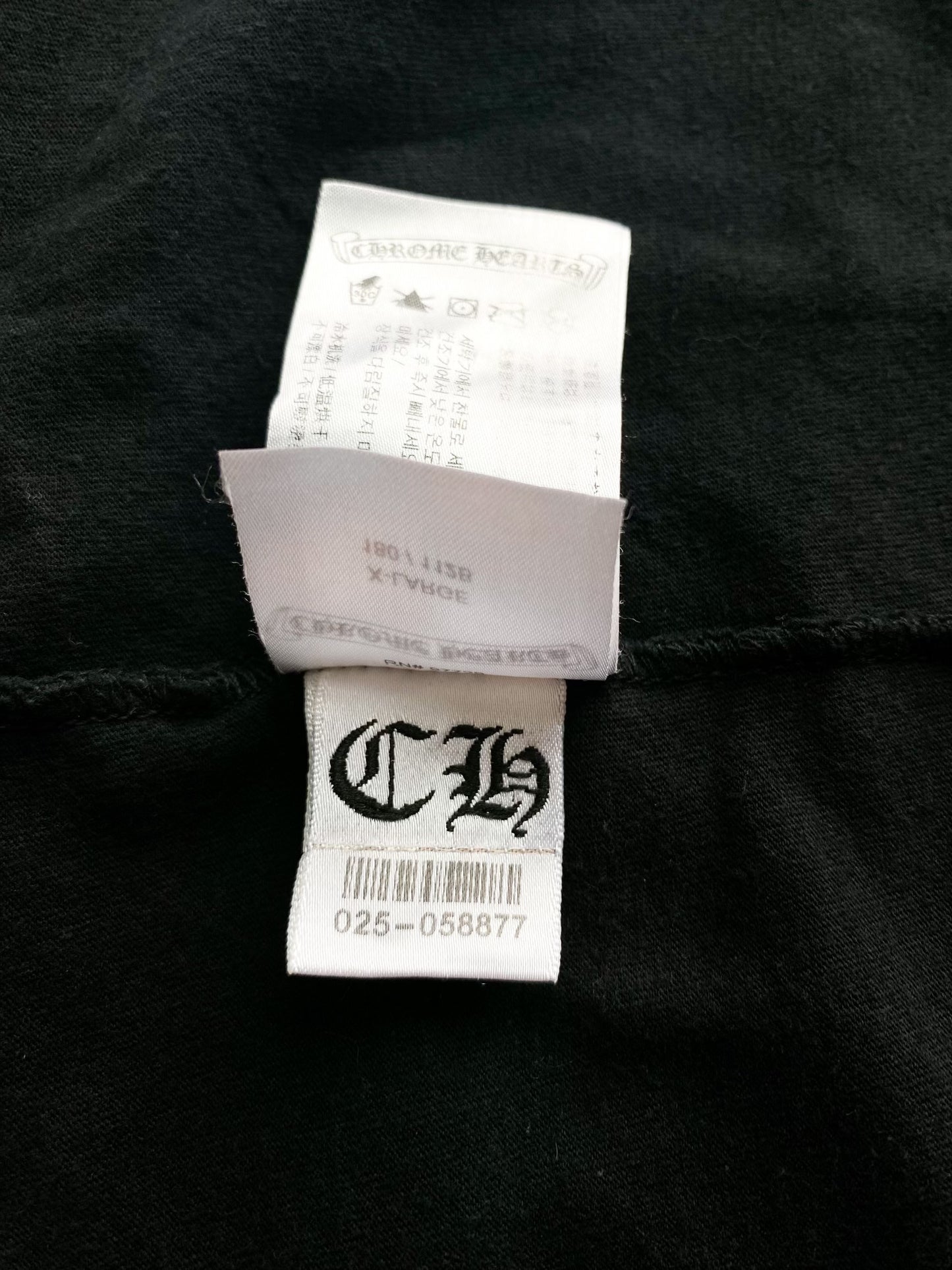Chrome Hearts Black & Blue Triple Cross T-Shirt