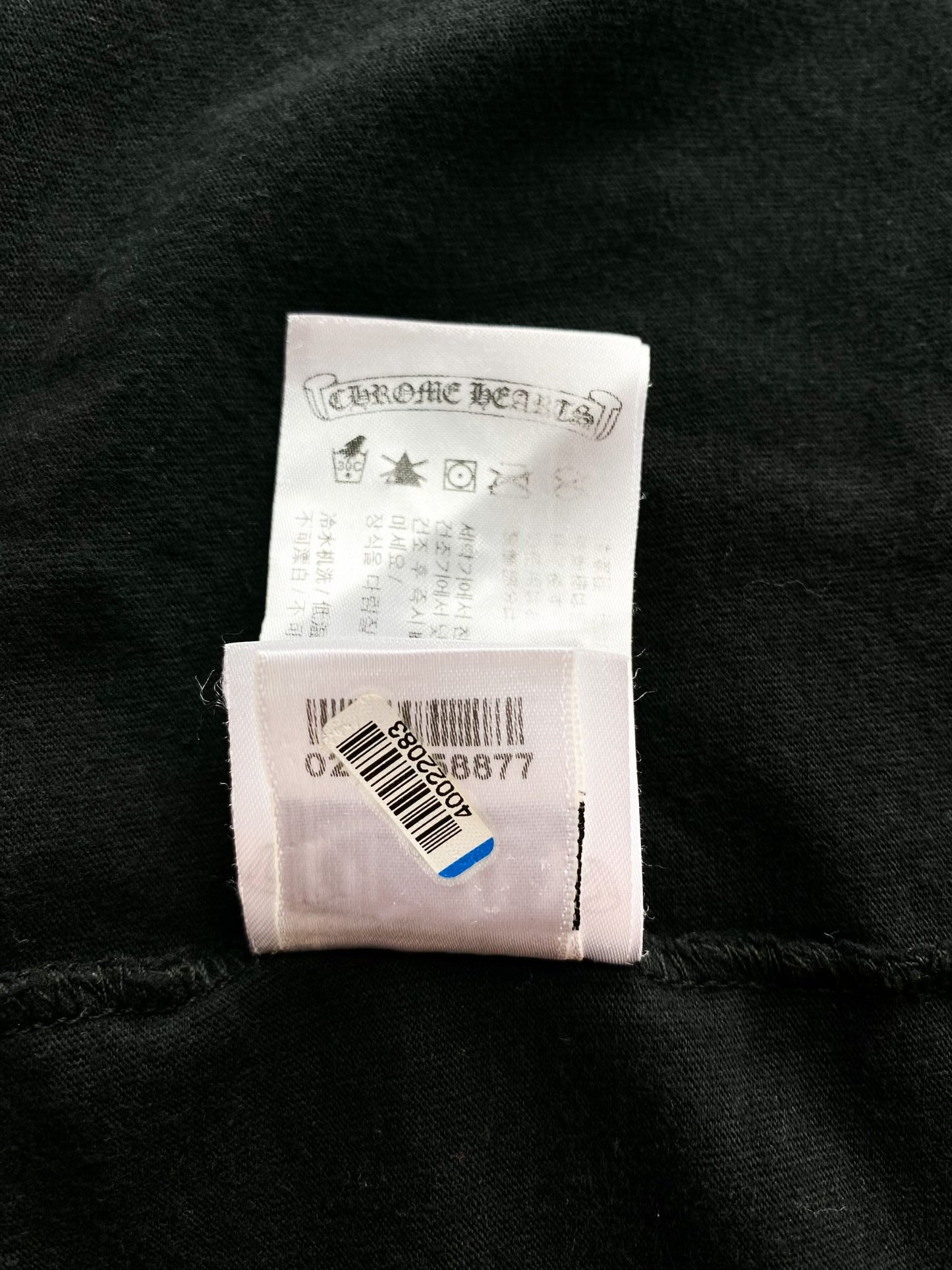 Chrome Hearts Black & Blue Triple Cross T-Shirt