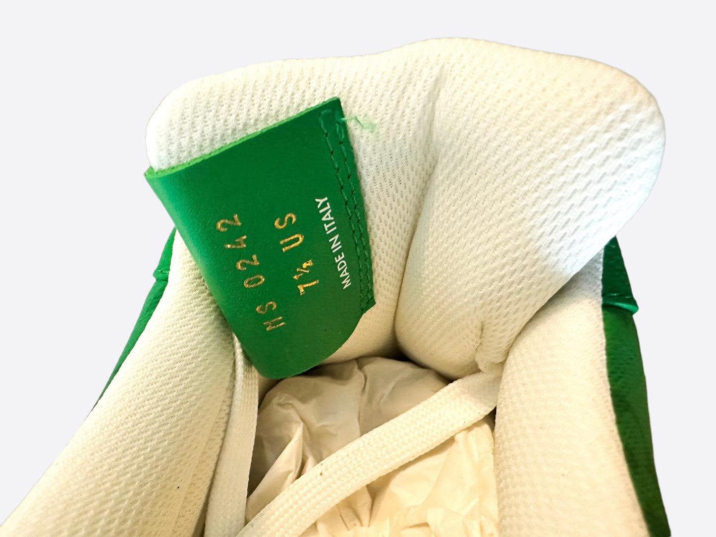 Louis Vuitton Green Air Force 1 Monogram sneakers