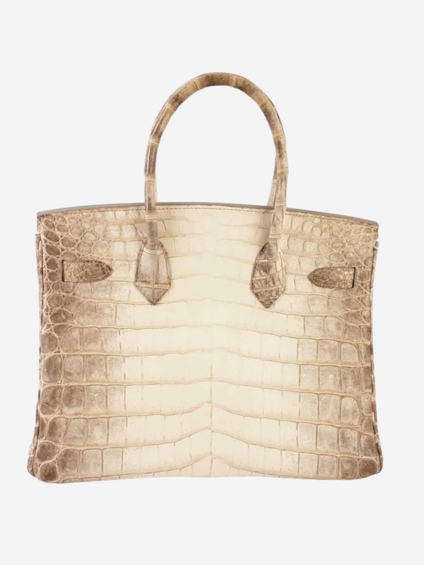 Hermès Himalaya Matte Crocodile Skin Birkin 25