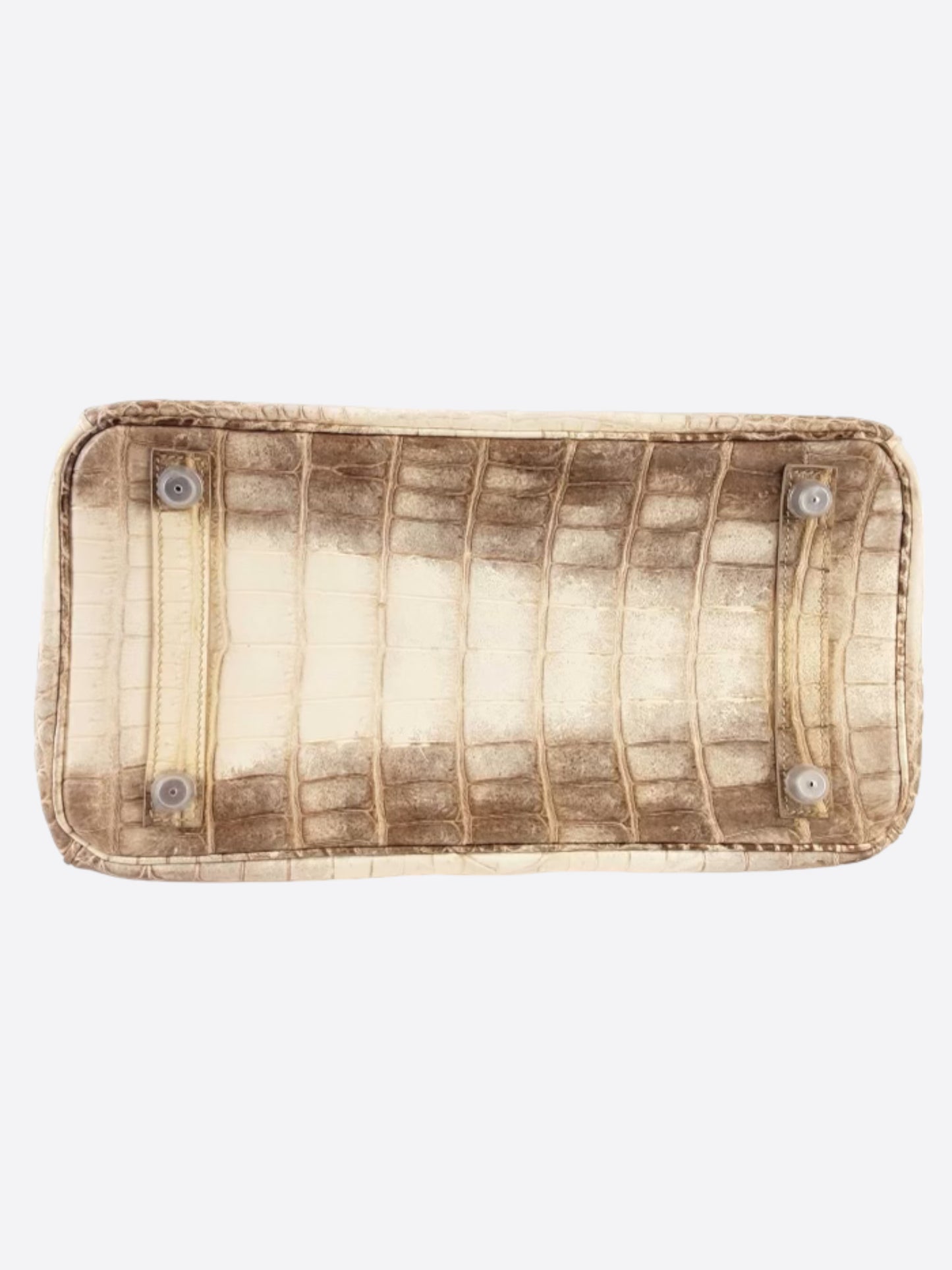 Hermès Himalaya Matte Crocodile Skin Birkin 25