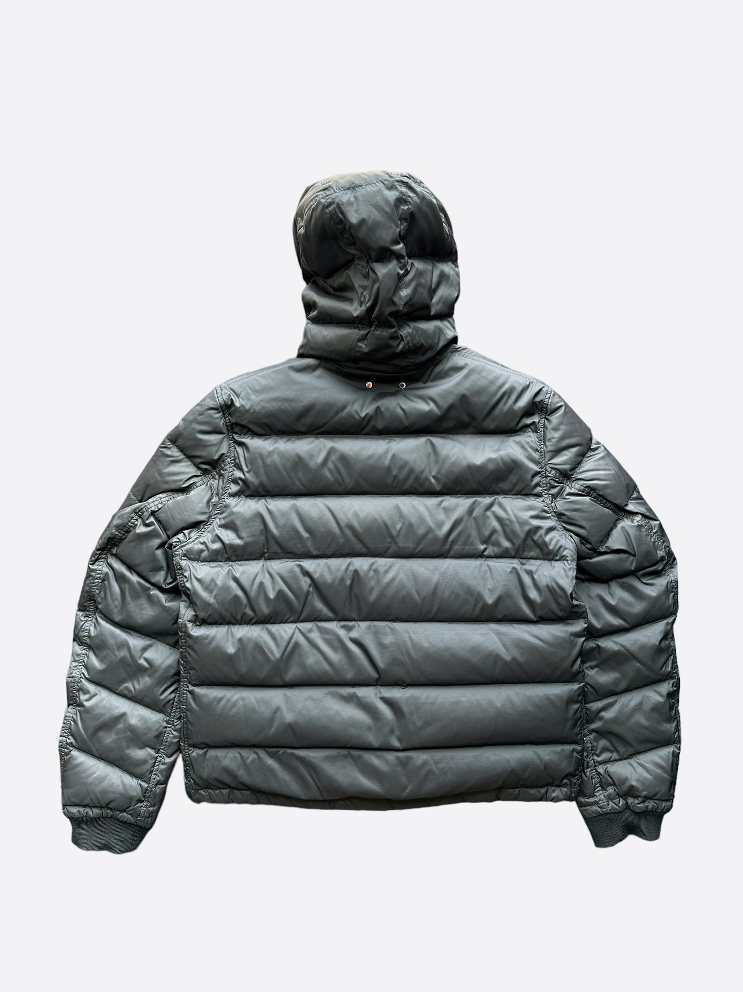 Louis Vuitton Black Damier Reversible Puffer Jacket