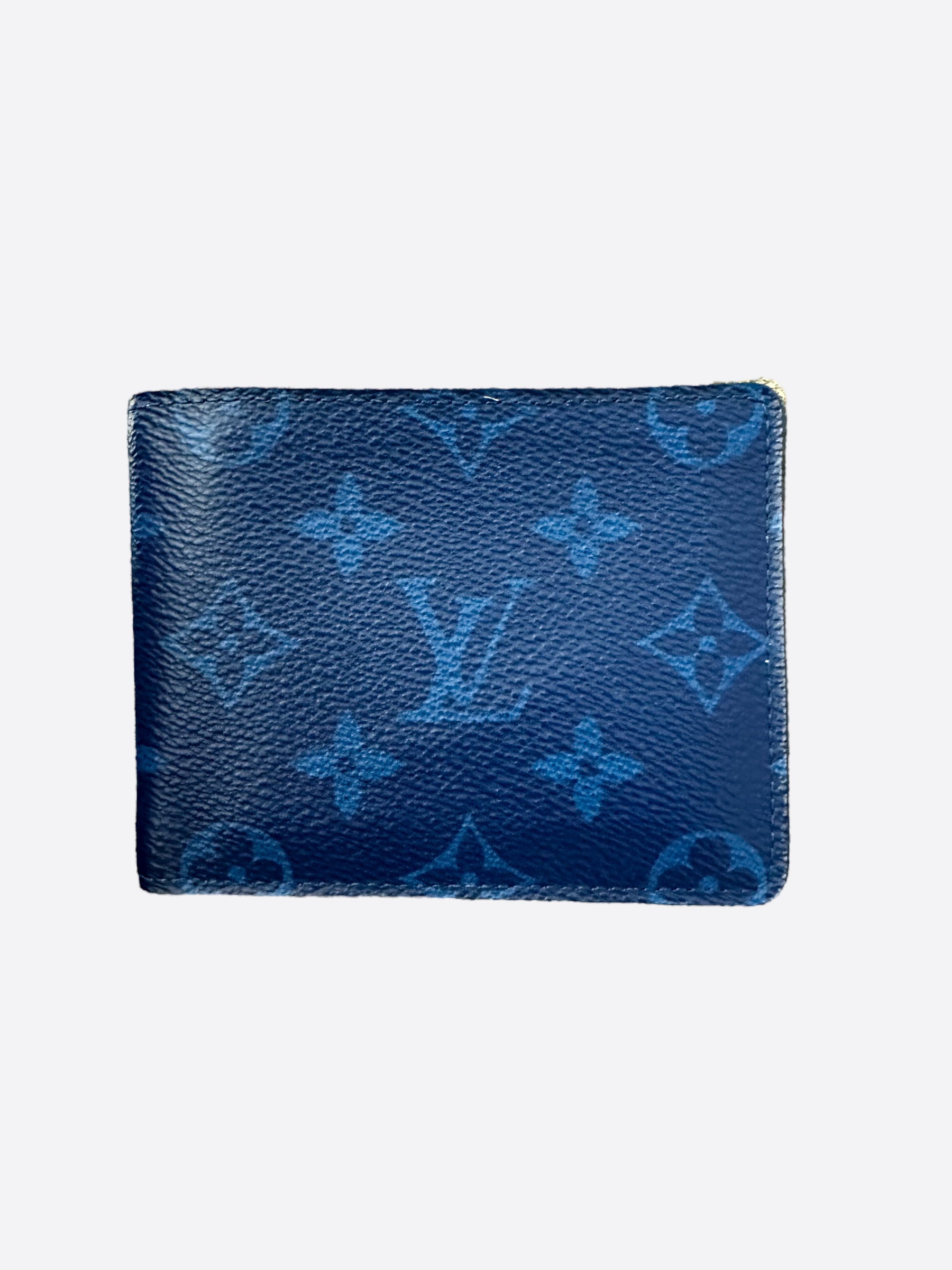 lv wallet blue