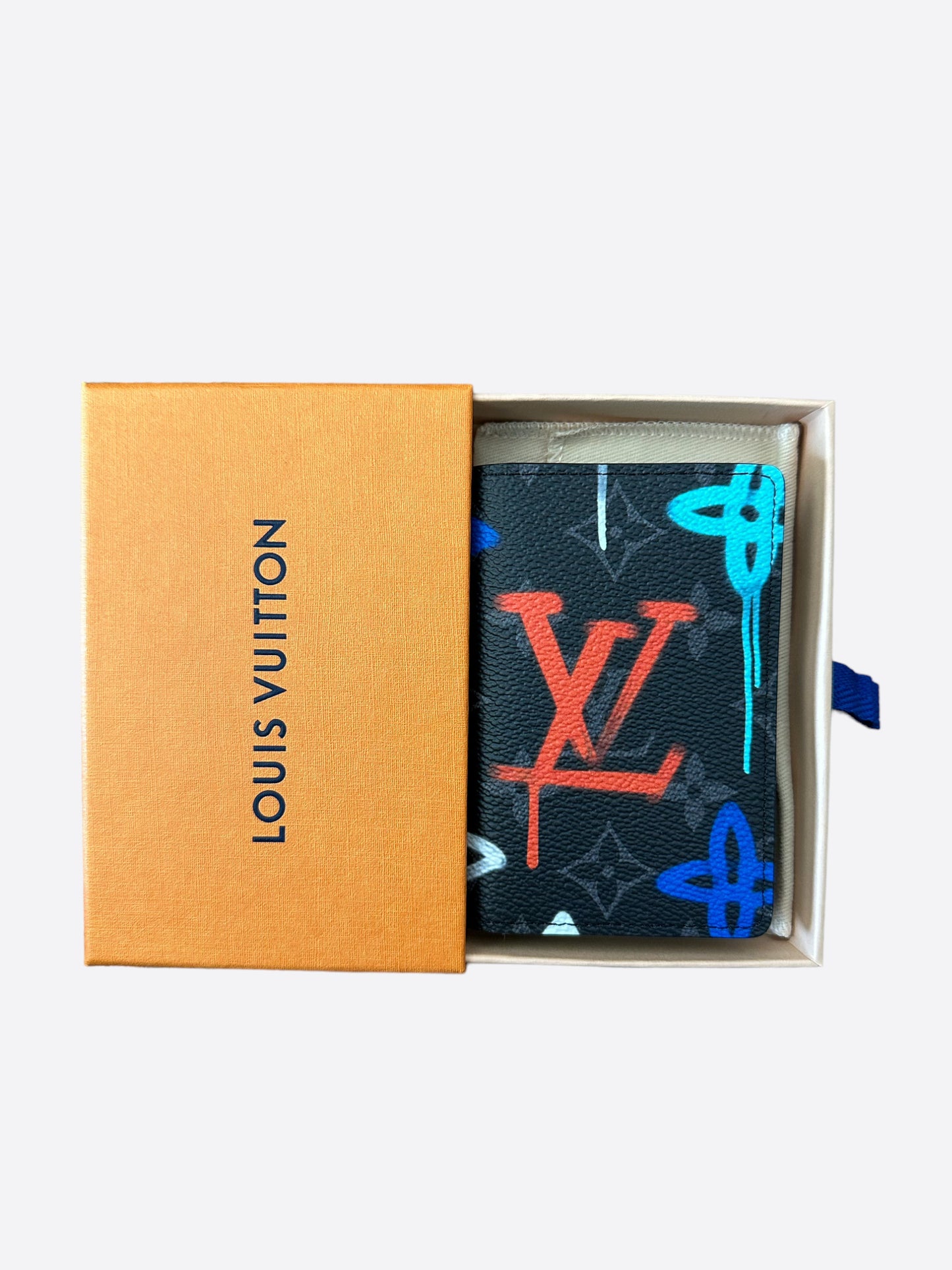 Louis Vuitton Monogram Eclipse Graffiti Pocket Organizer
